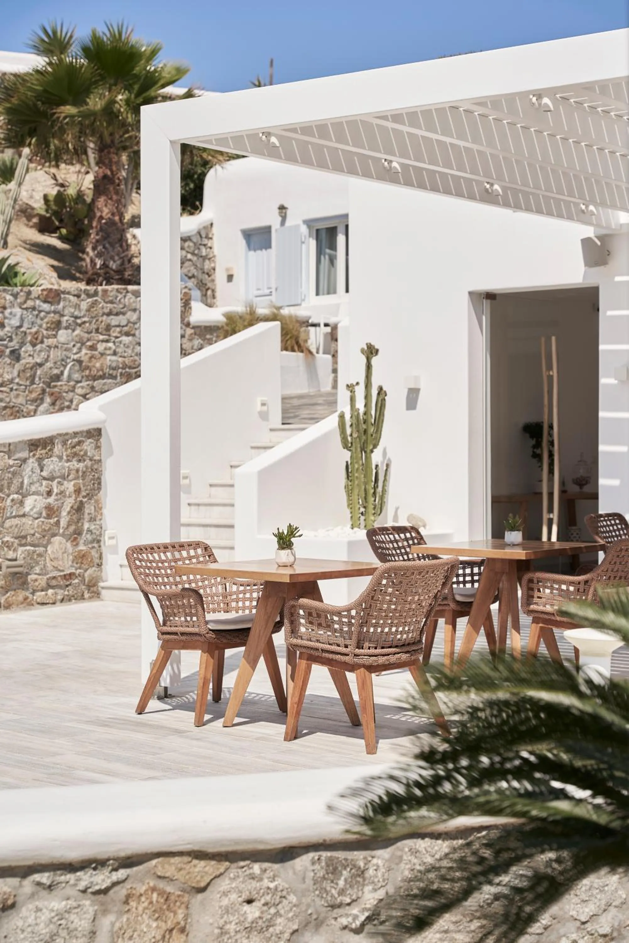 Dining area in Paradise View Hotel