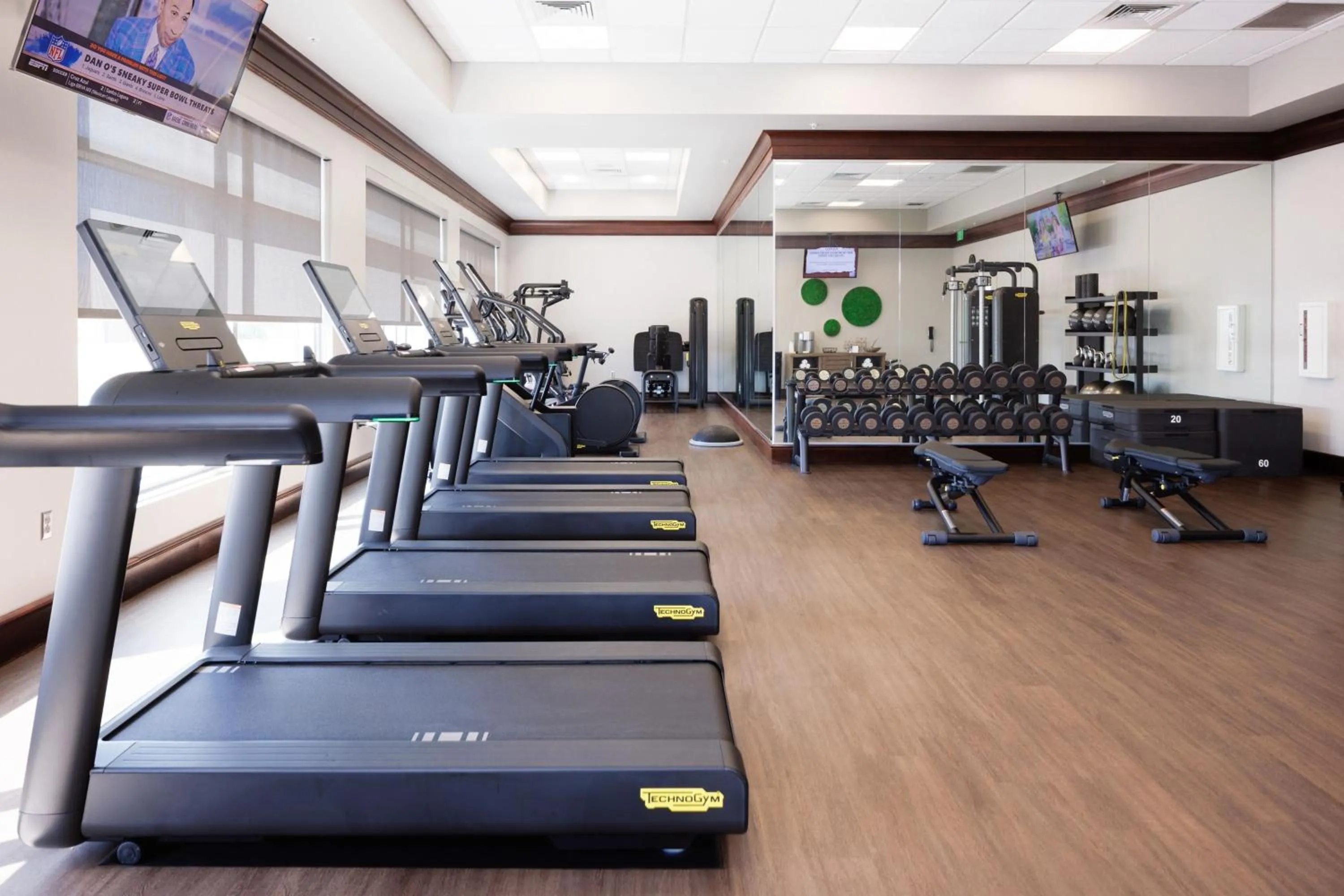 Fitness centre/facilities in Renaissance Montgomery Hotel & Spa at the Convention Center