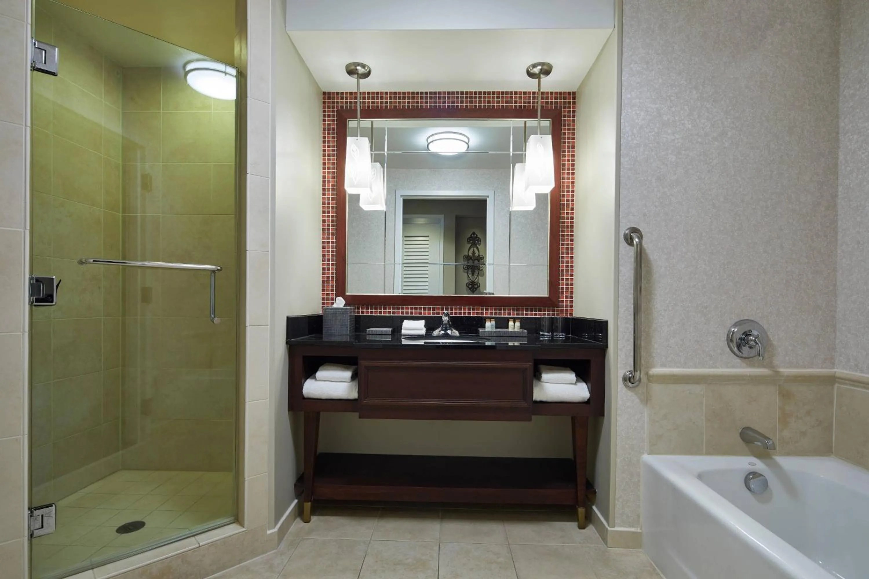 Bathroom in Renaissance Montgomery Hotel & Spa at the Convention Center