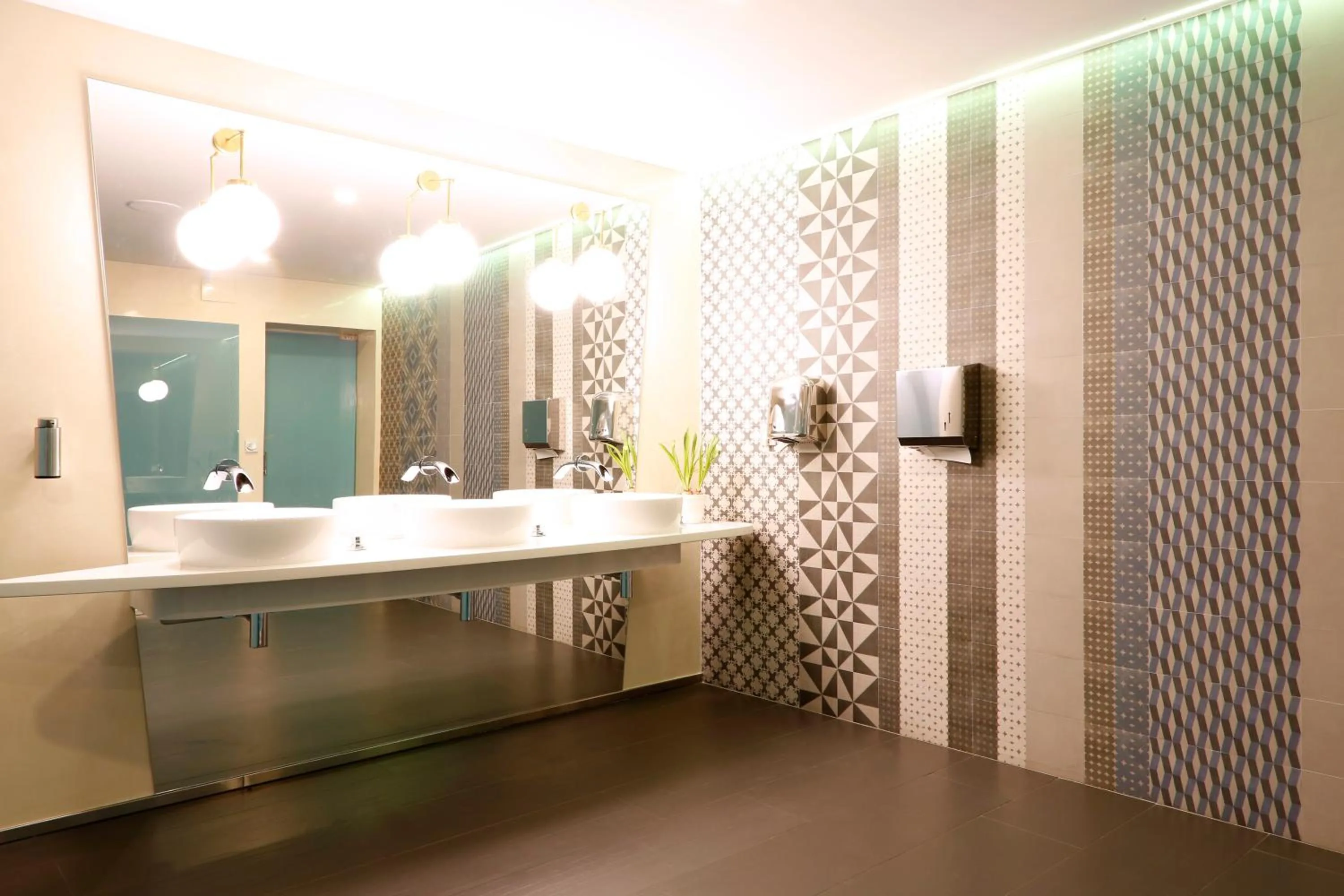 Bathroom in Hotel Flamero