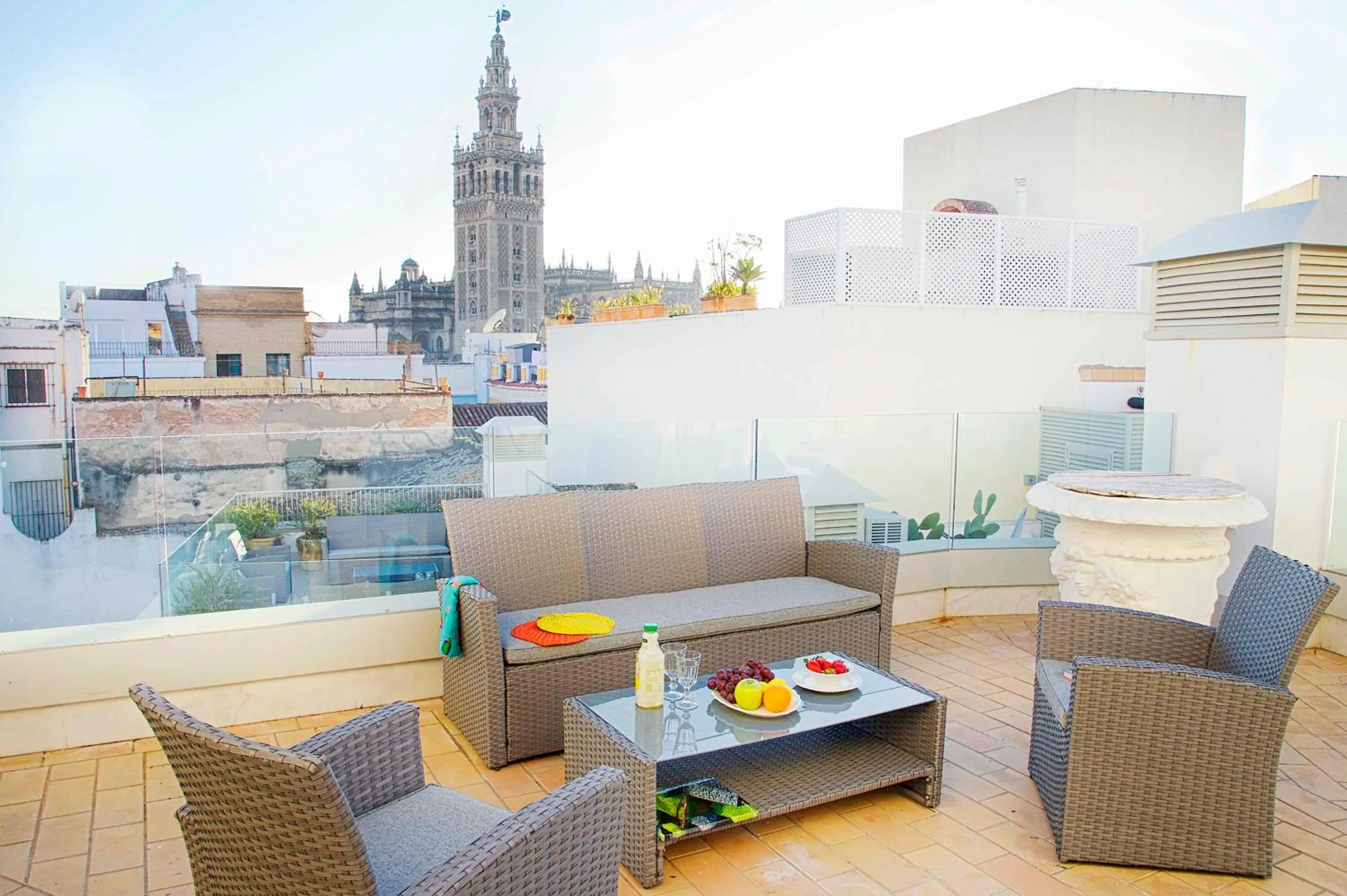 Balcony/Terrace in Overland Suites Catedral