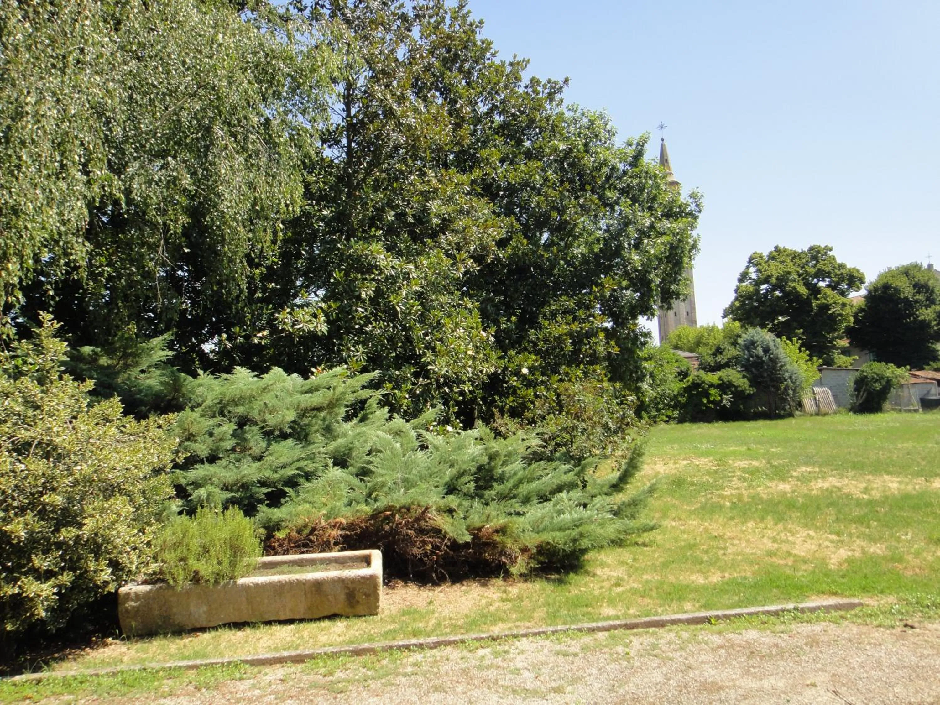 Garden view in Quo Vadis Qui Vieni