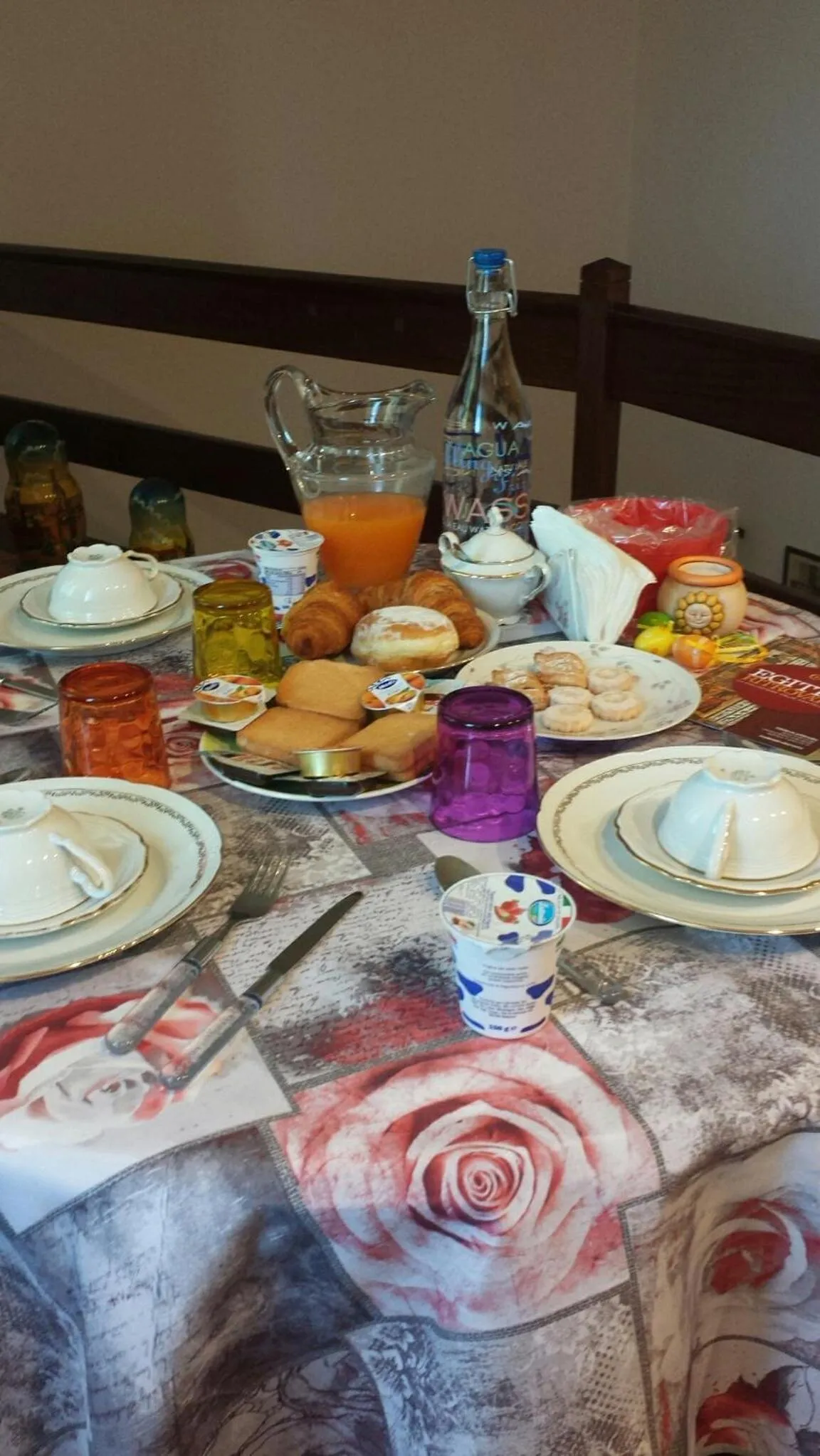 Continental breakfast in Quo Vadis Qui Vieni