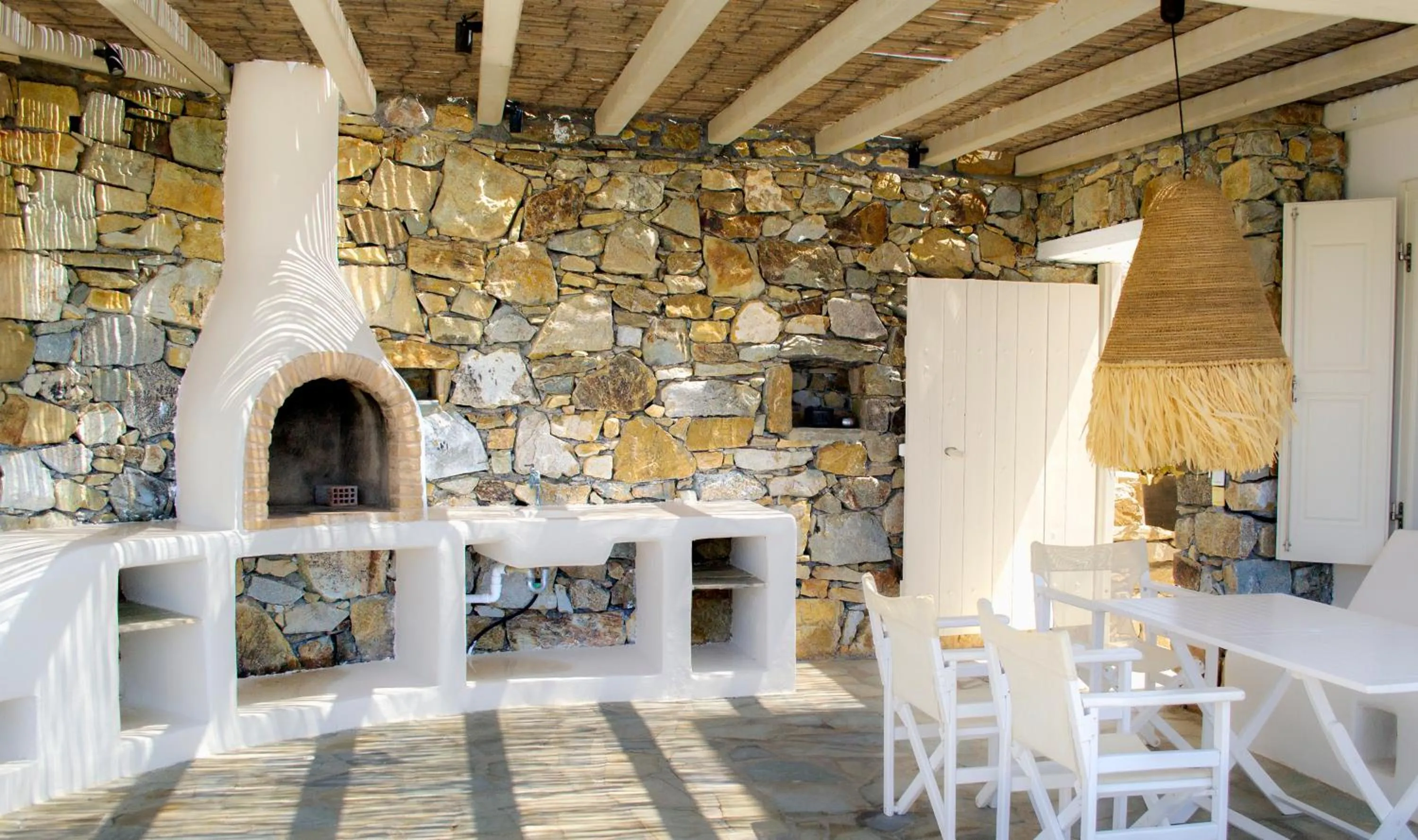 Seating area in Salty Houses