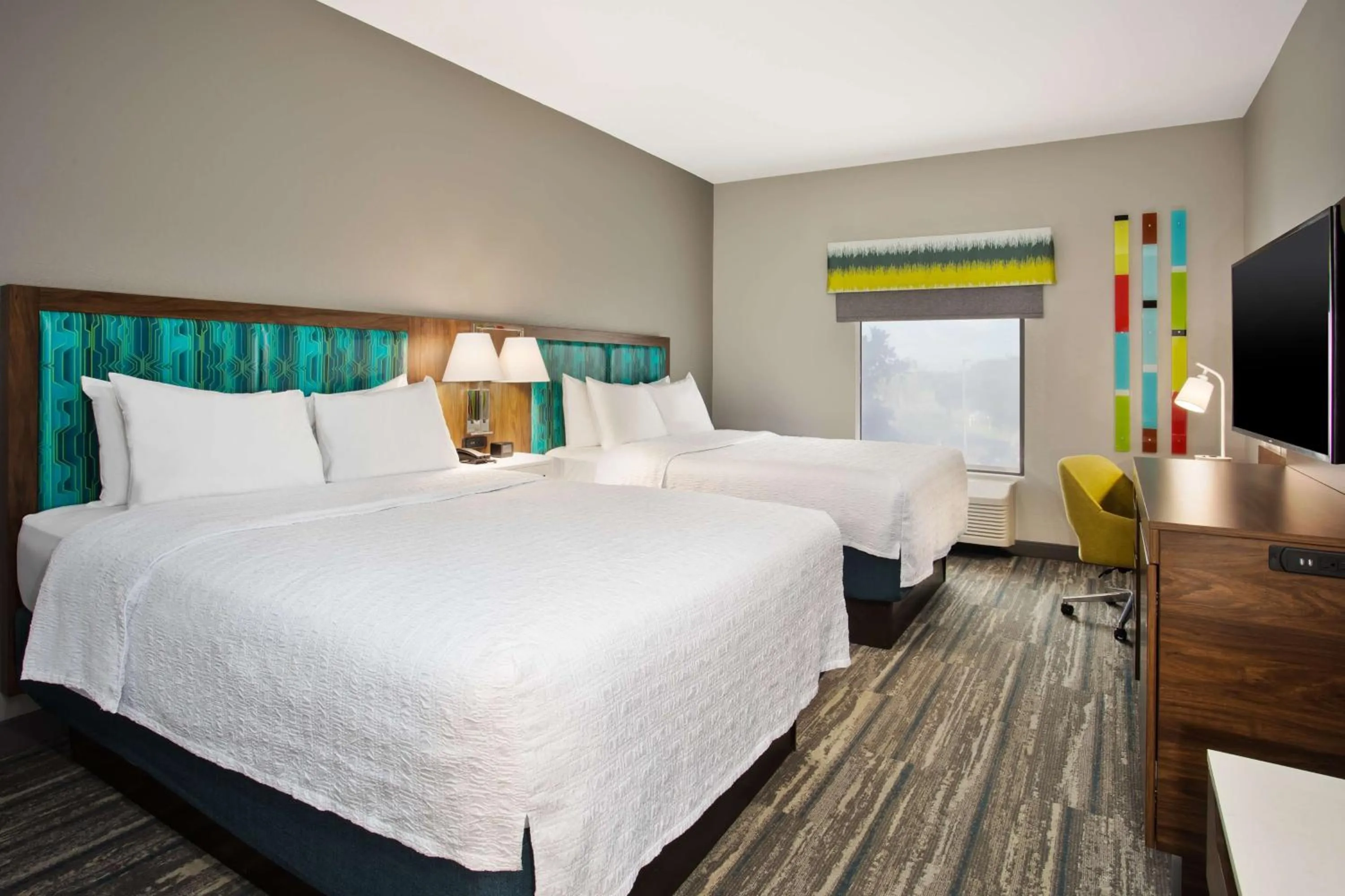 Bed in Hampton Inn & Suites Lady Lake/The Villages