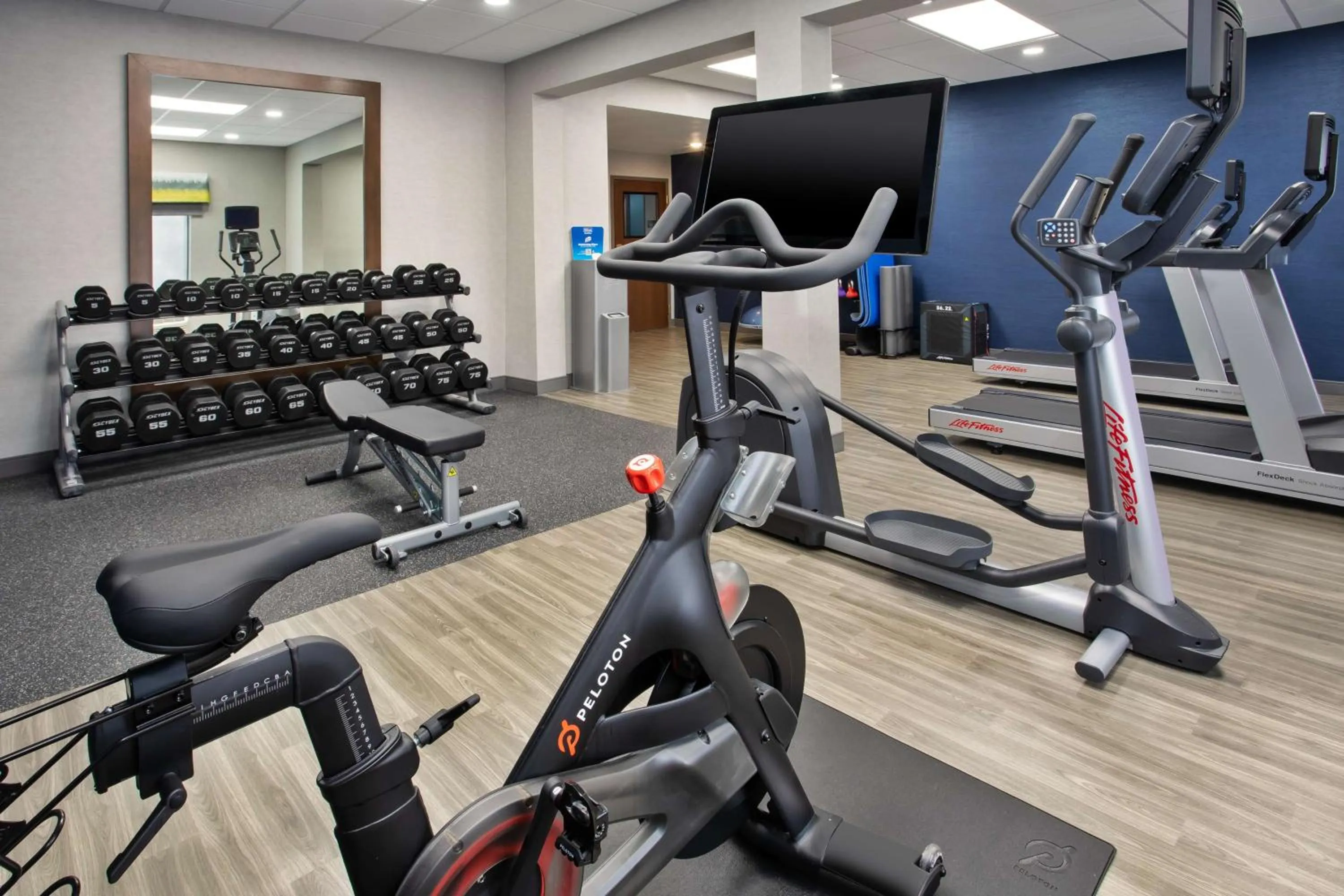 Fitness centre/facilities in Hampton Inn & Suites Lady Lake/The Villages