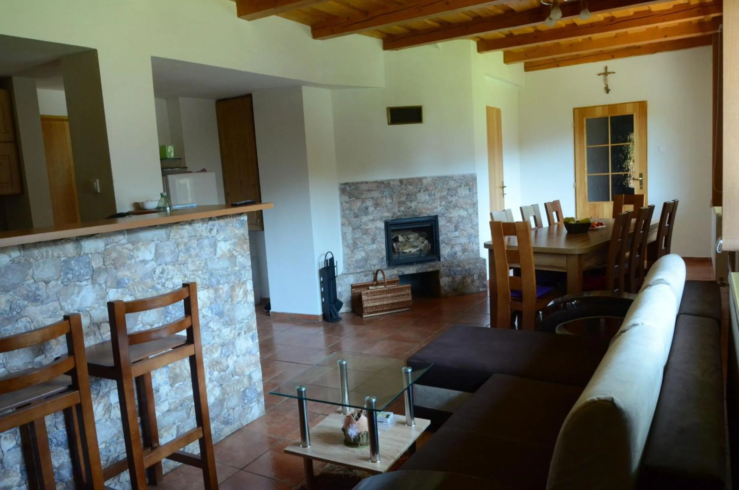Living room in Dolinka Holiday Home