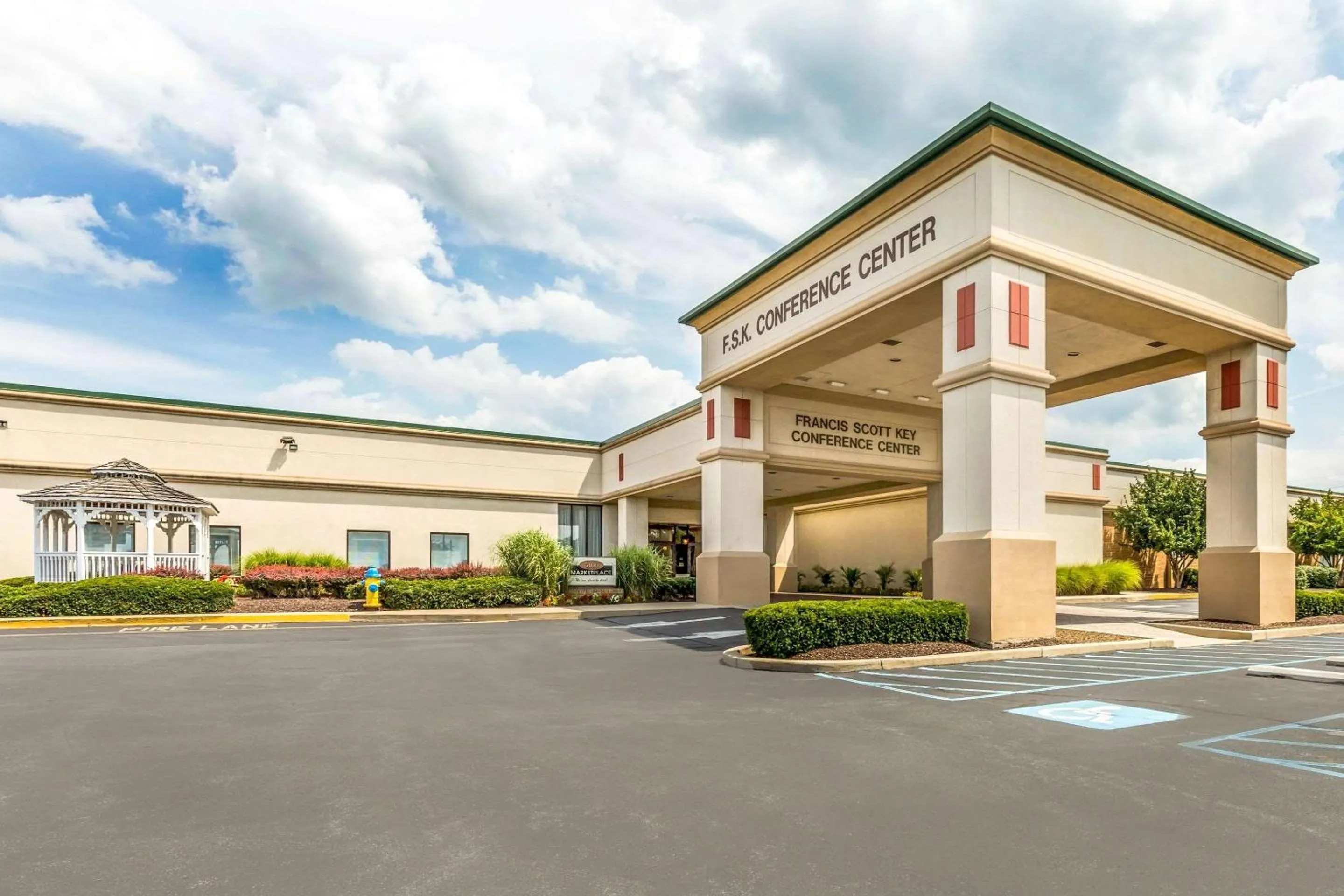 Property building in Clarion Inn Frederick Event Center