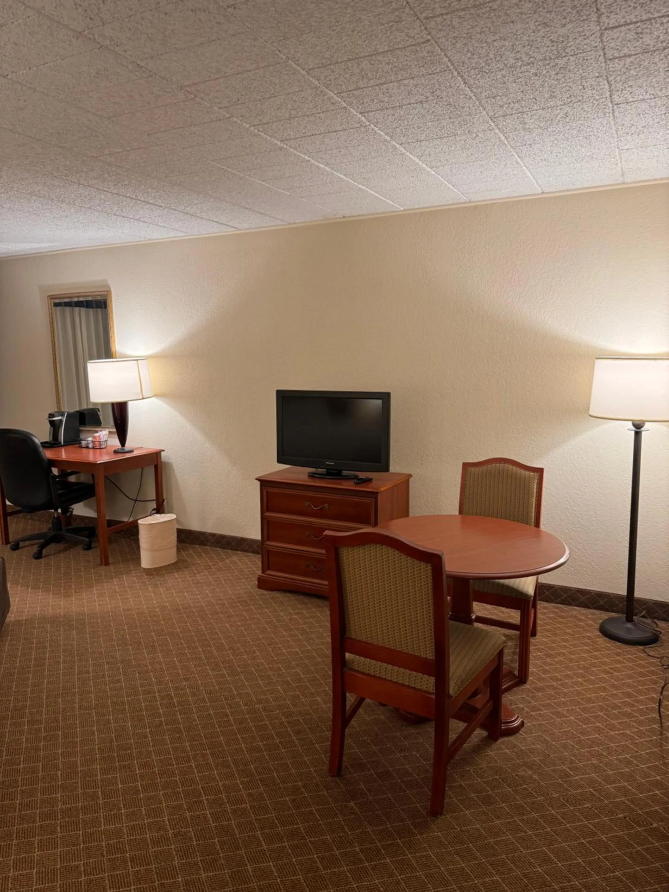 Seating area in Clarion Inn Frederick Event Center