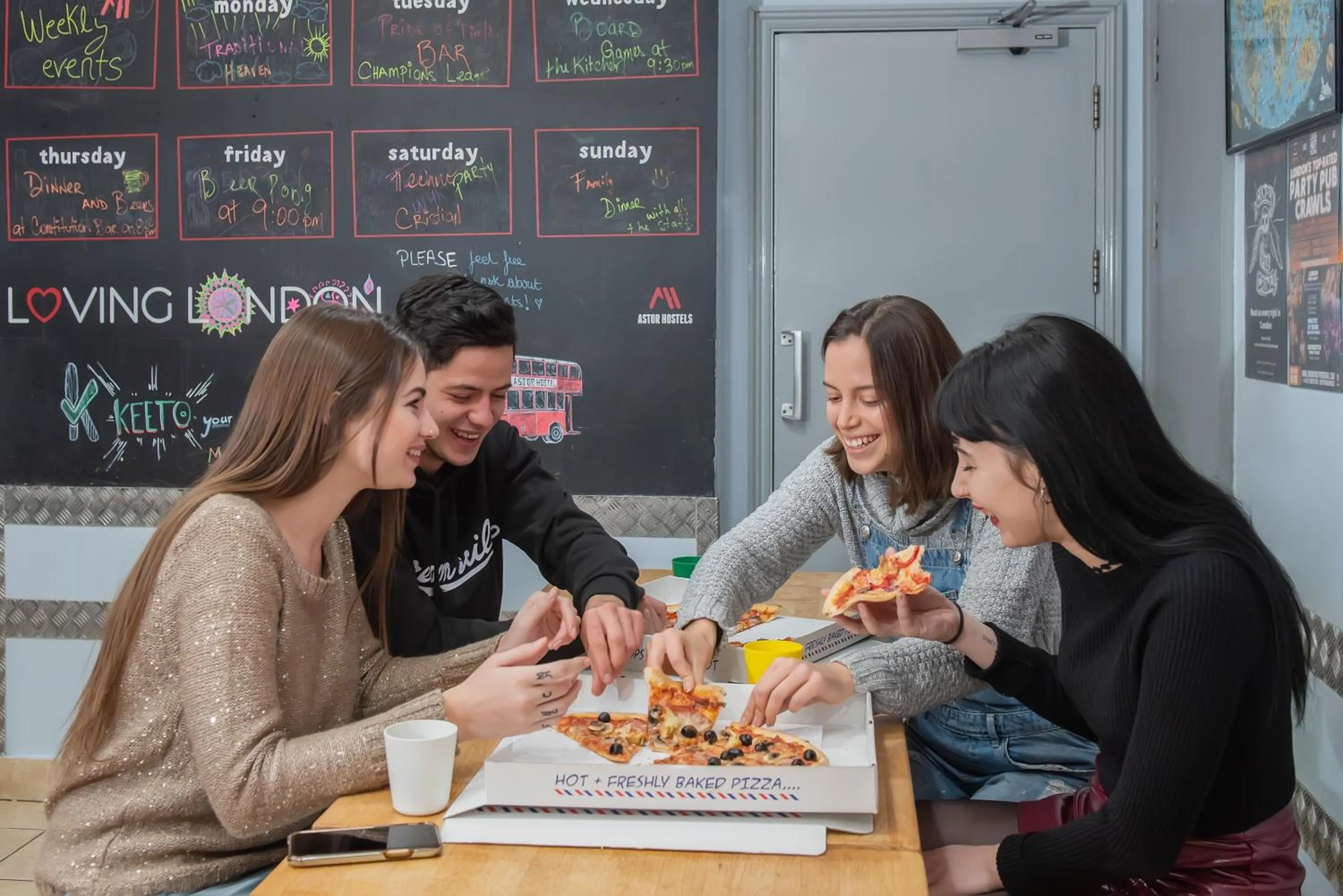 People in Astor Victoria Hostel