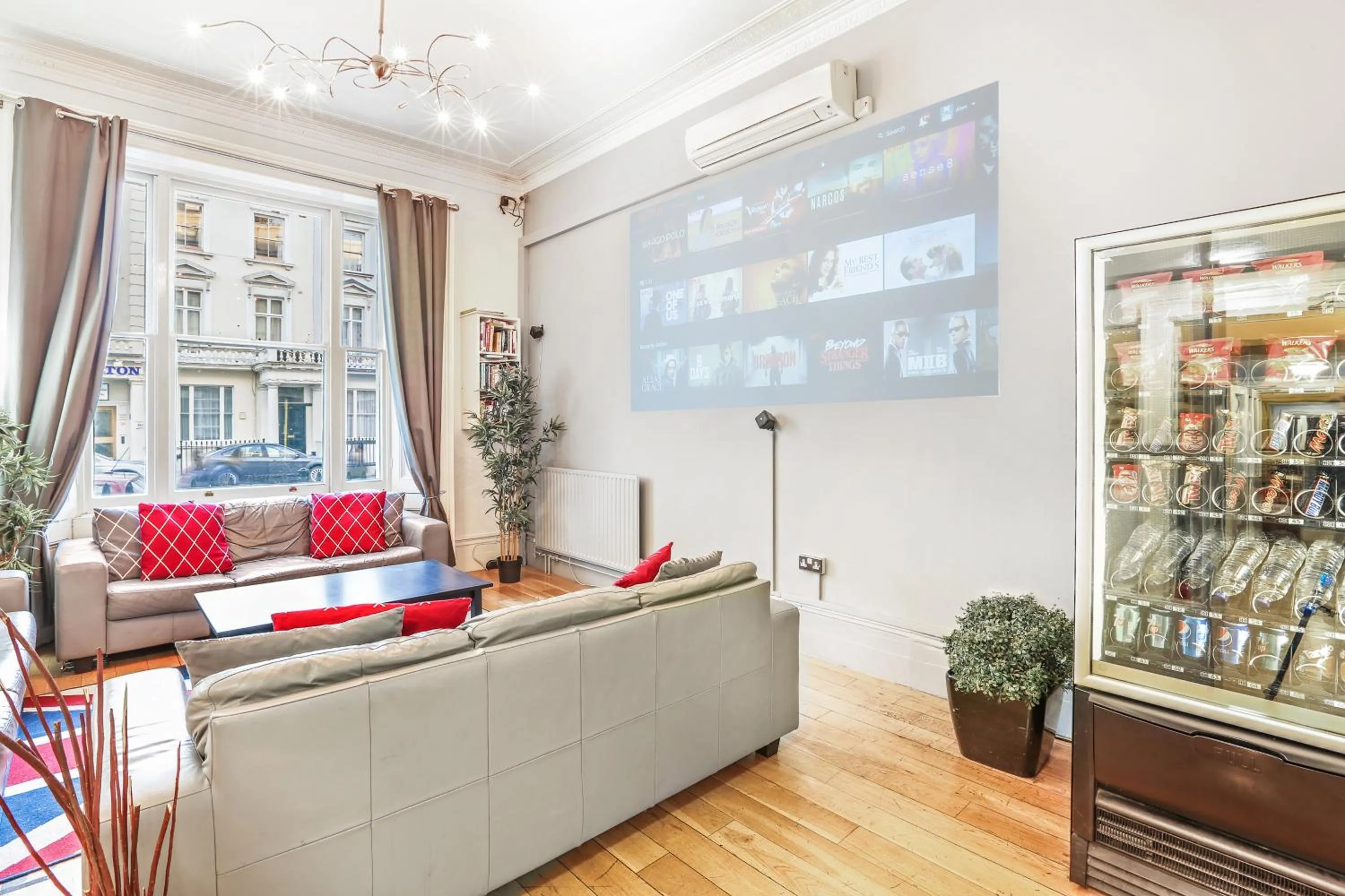 Living room in Astor Victoria Hostel