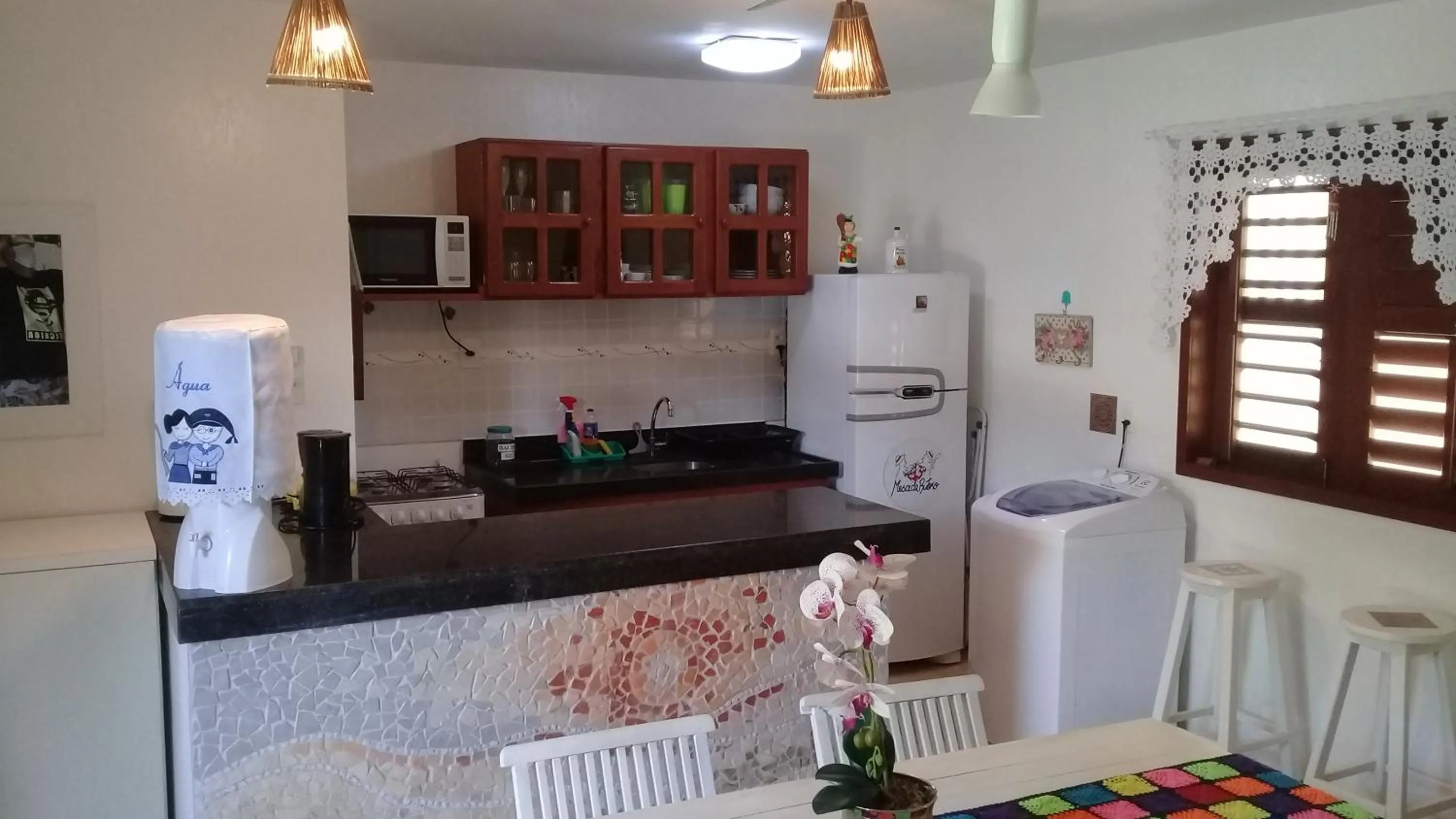 Kitchen or kitchenette in Serrote Breezes Apartamento 04