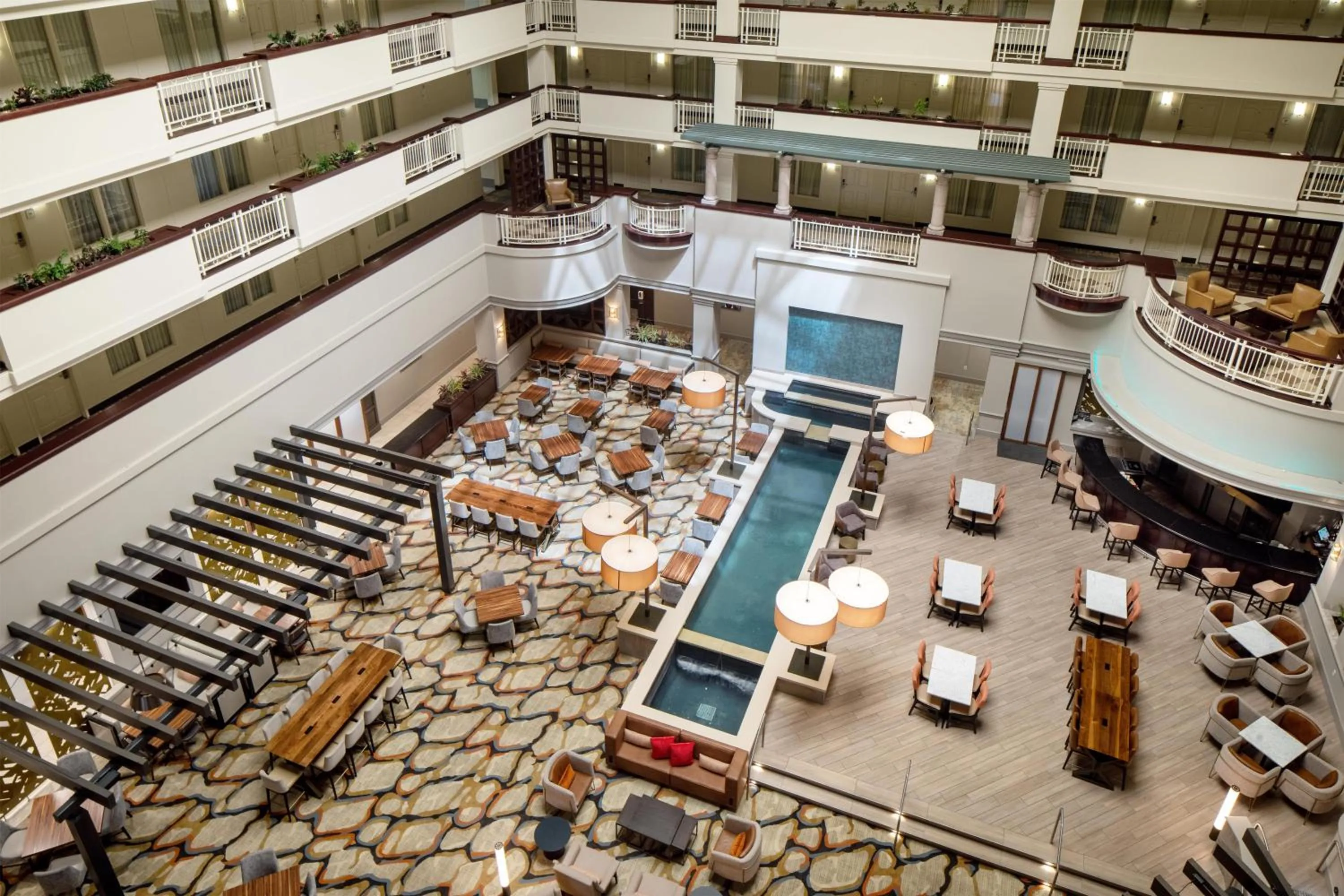 Lobby or reception in Embassy Suites by Hilton Laredo