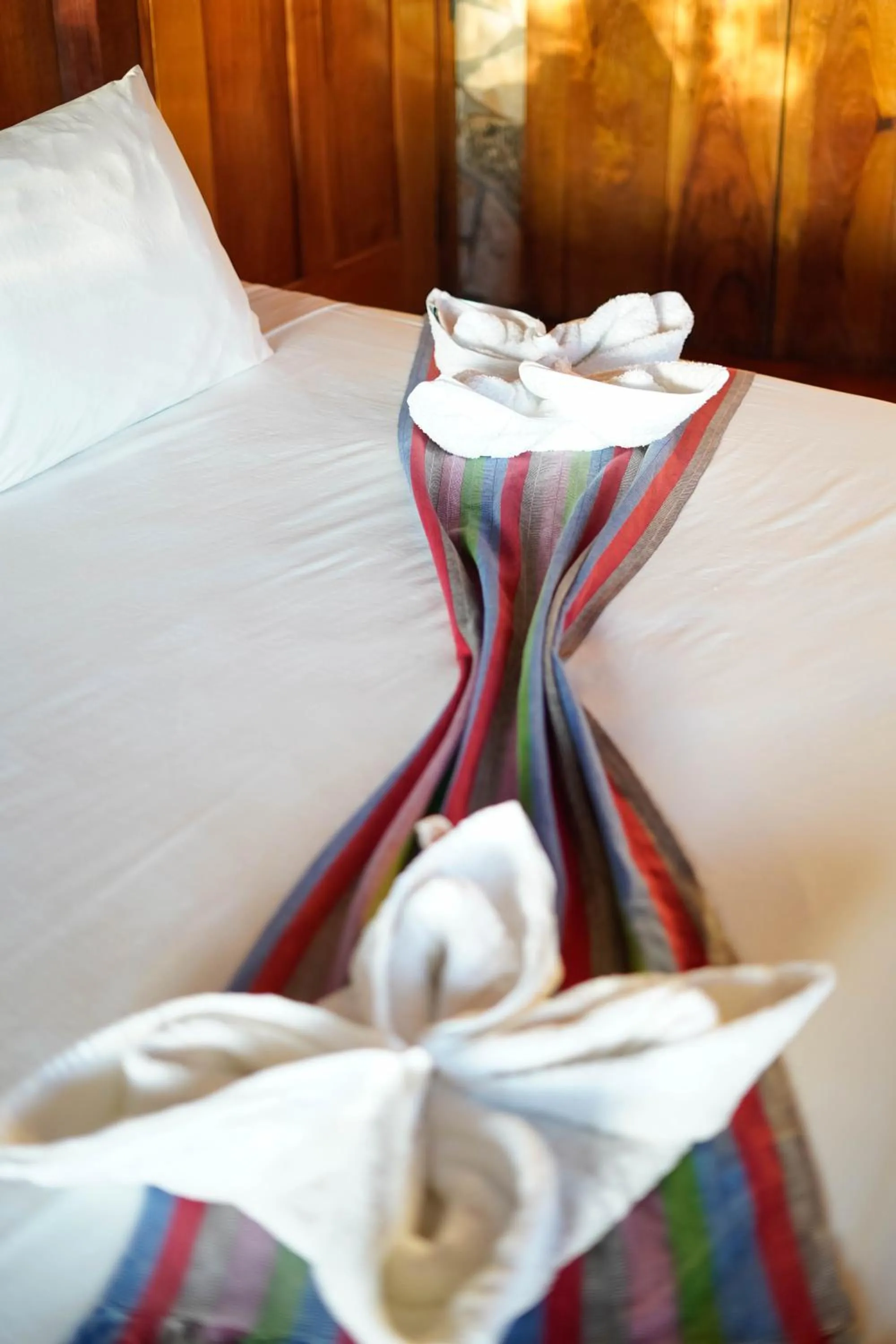 Decorative detail, Bed in Nuestra Casa