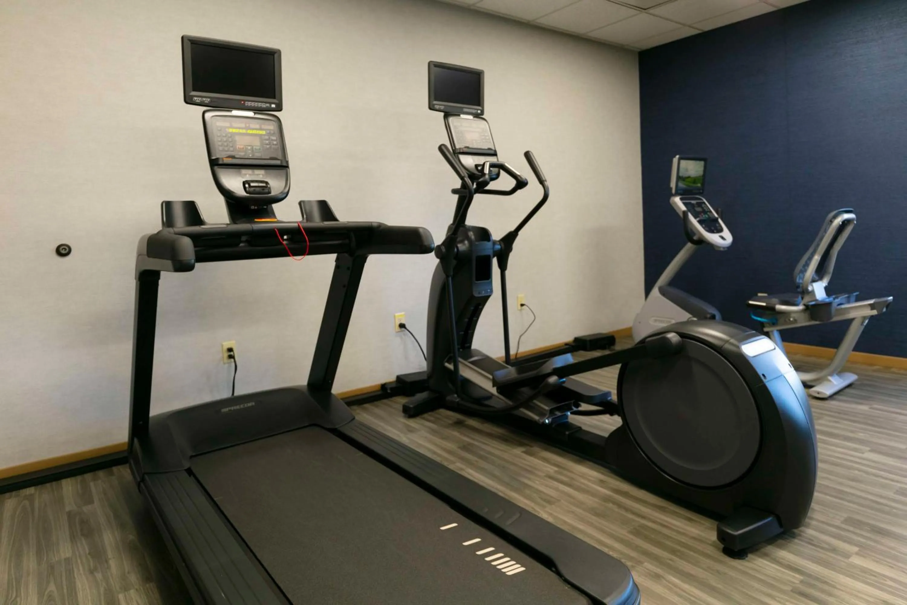 Fitness centre/facilities in Hampton Inn Scranton at Montage Mountain