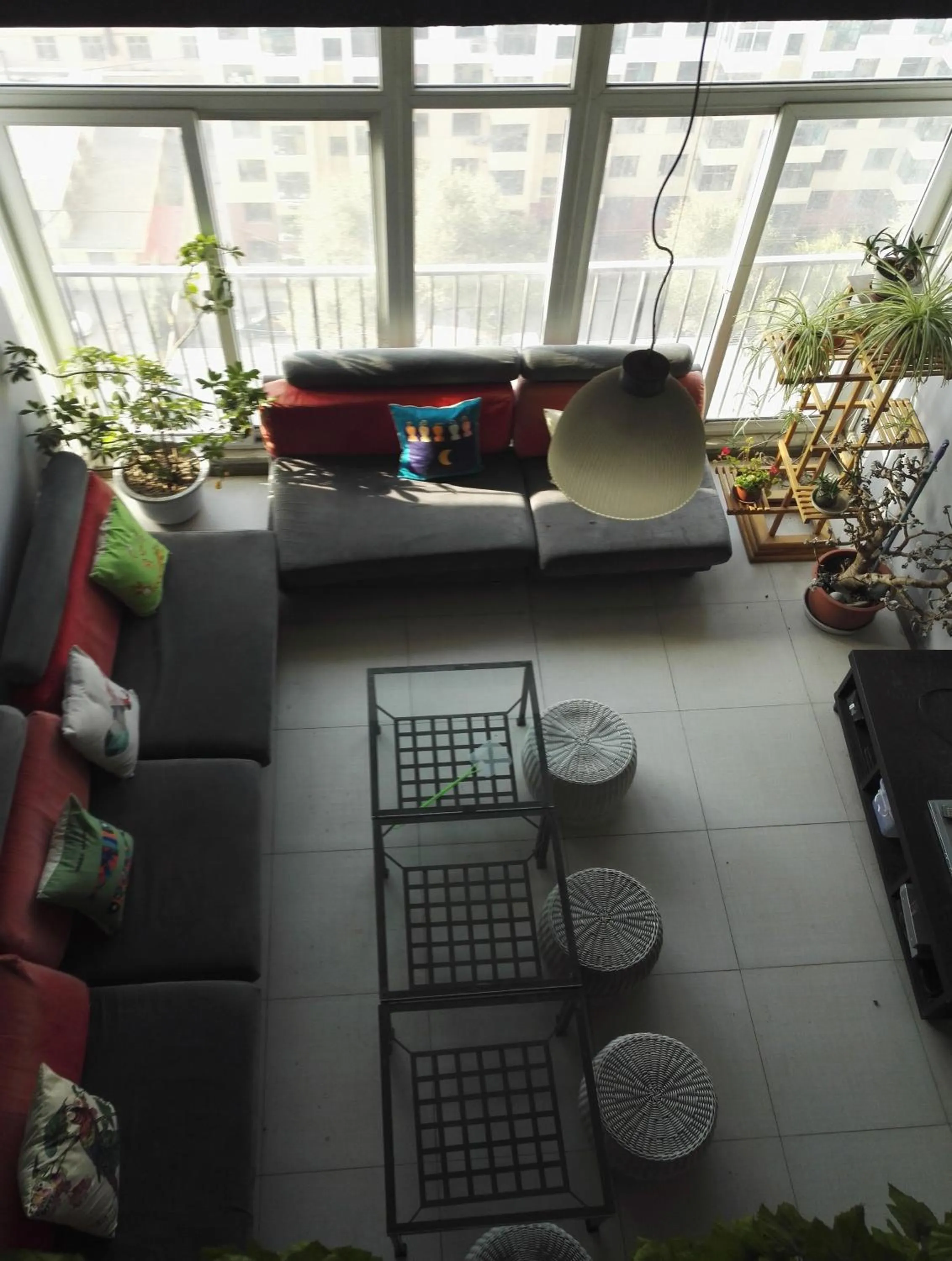 Living room in LETE Hostel