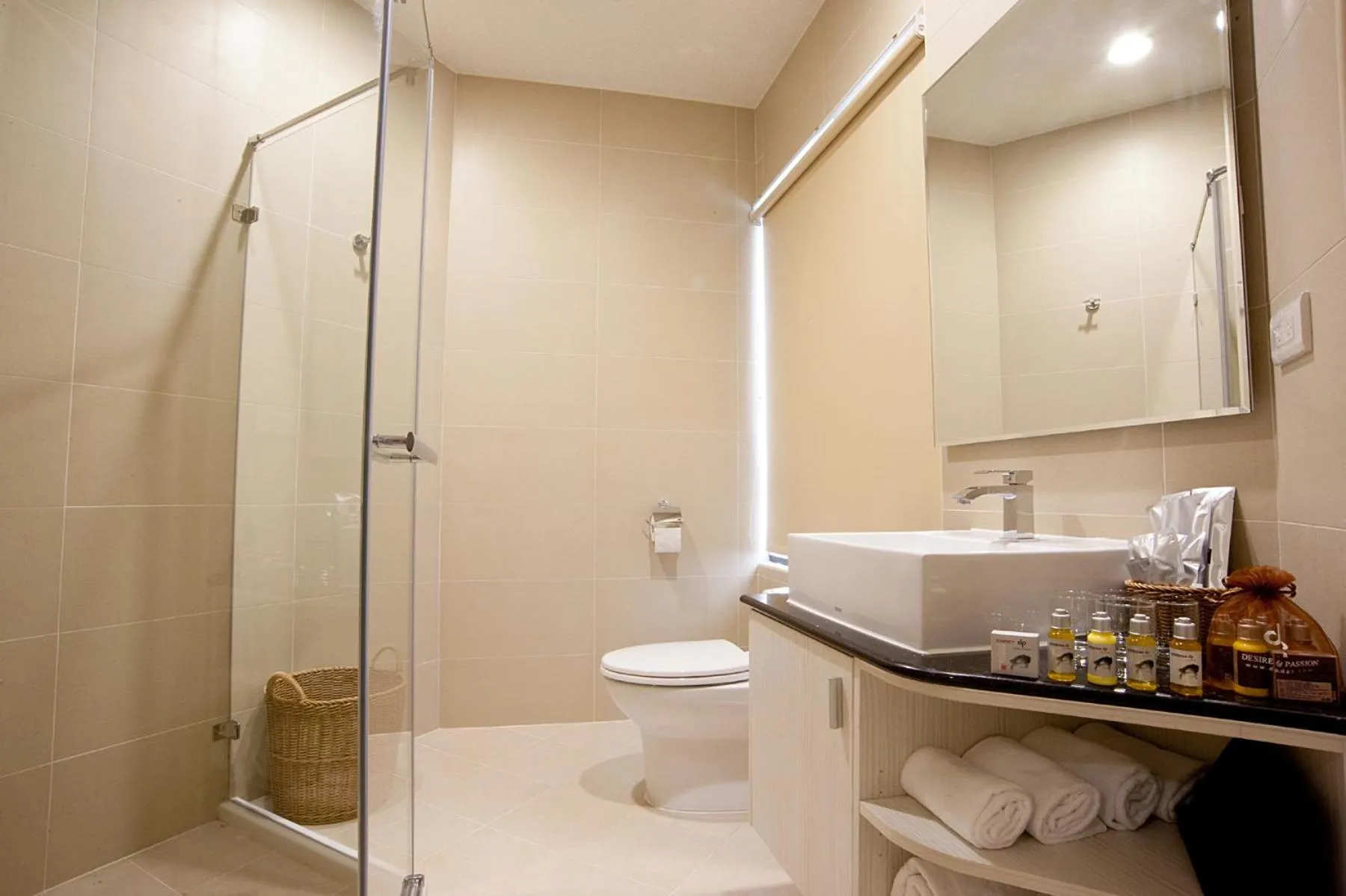 Bathroom in Flower Style B&B