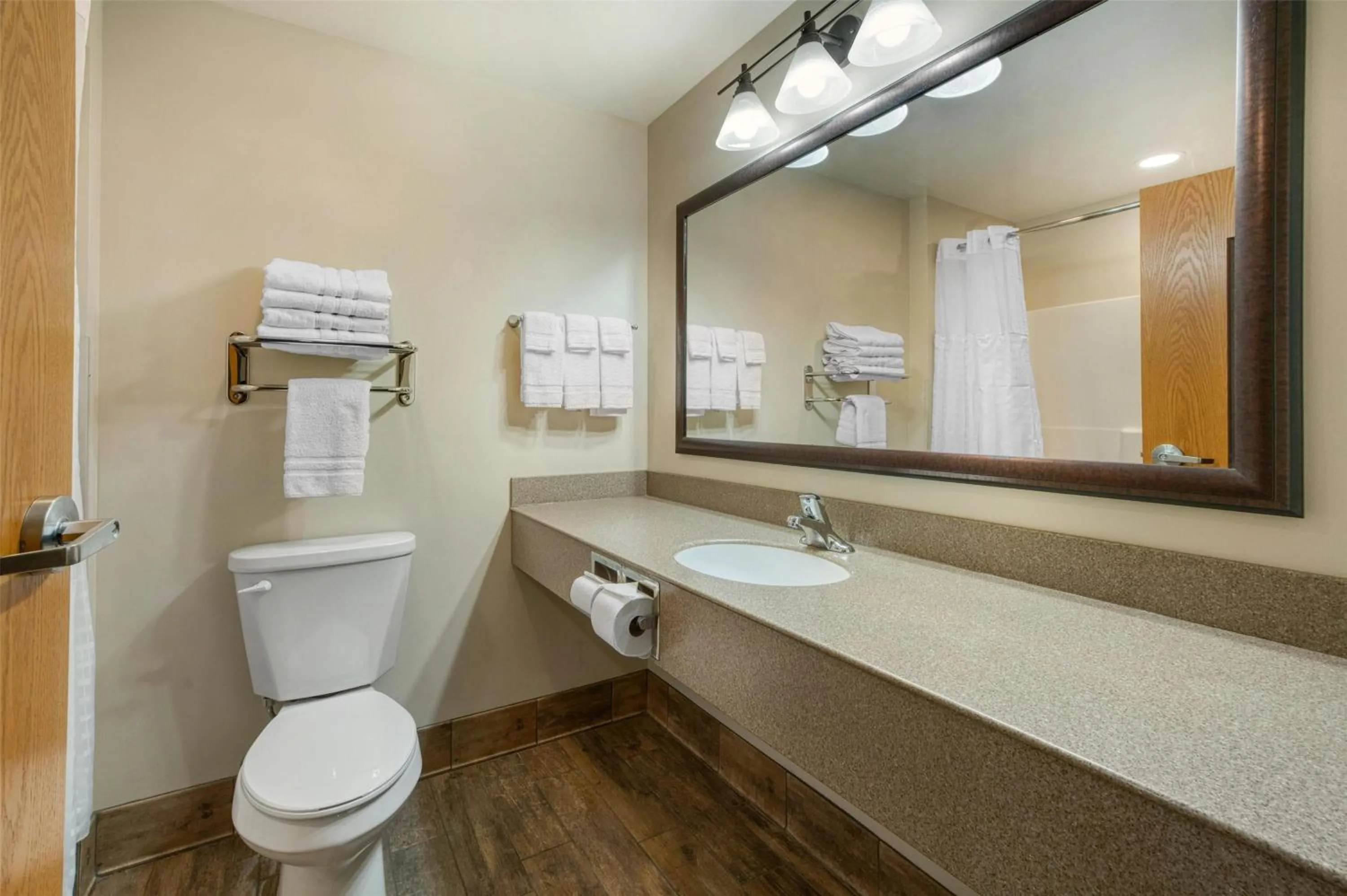Bathroom in SureStay Plus Hotel by Best Western Elizabethtown Hershey