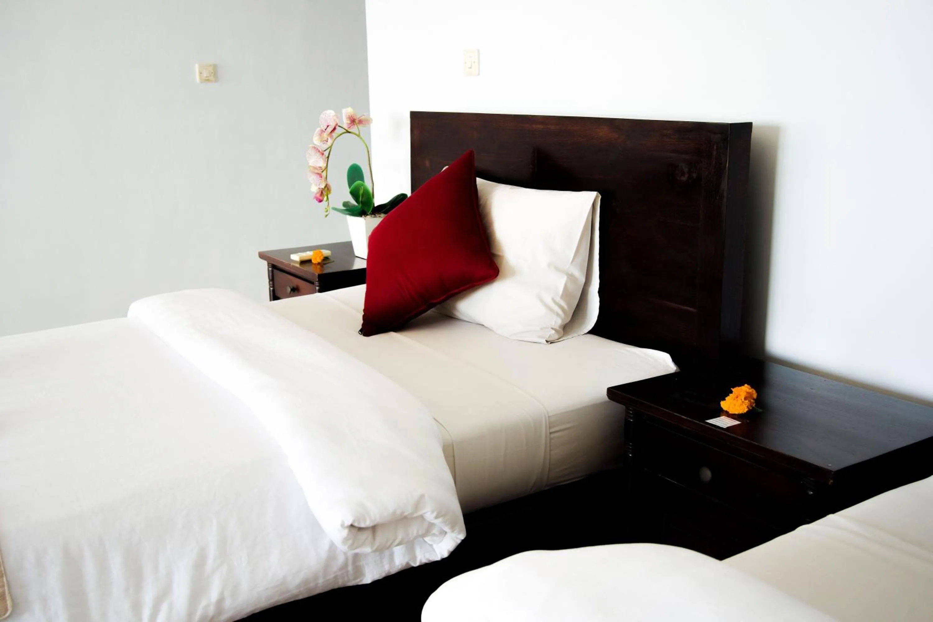 Bed in Alam Bali Beach Resort