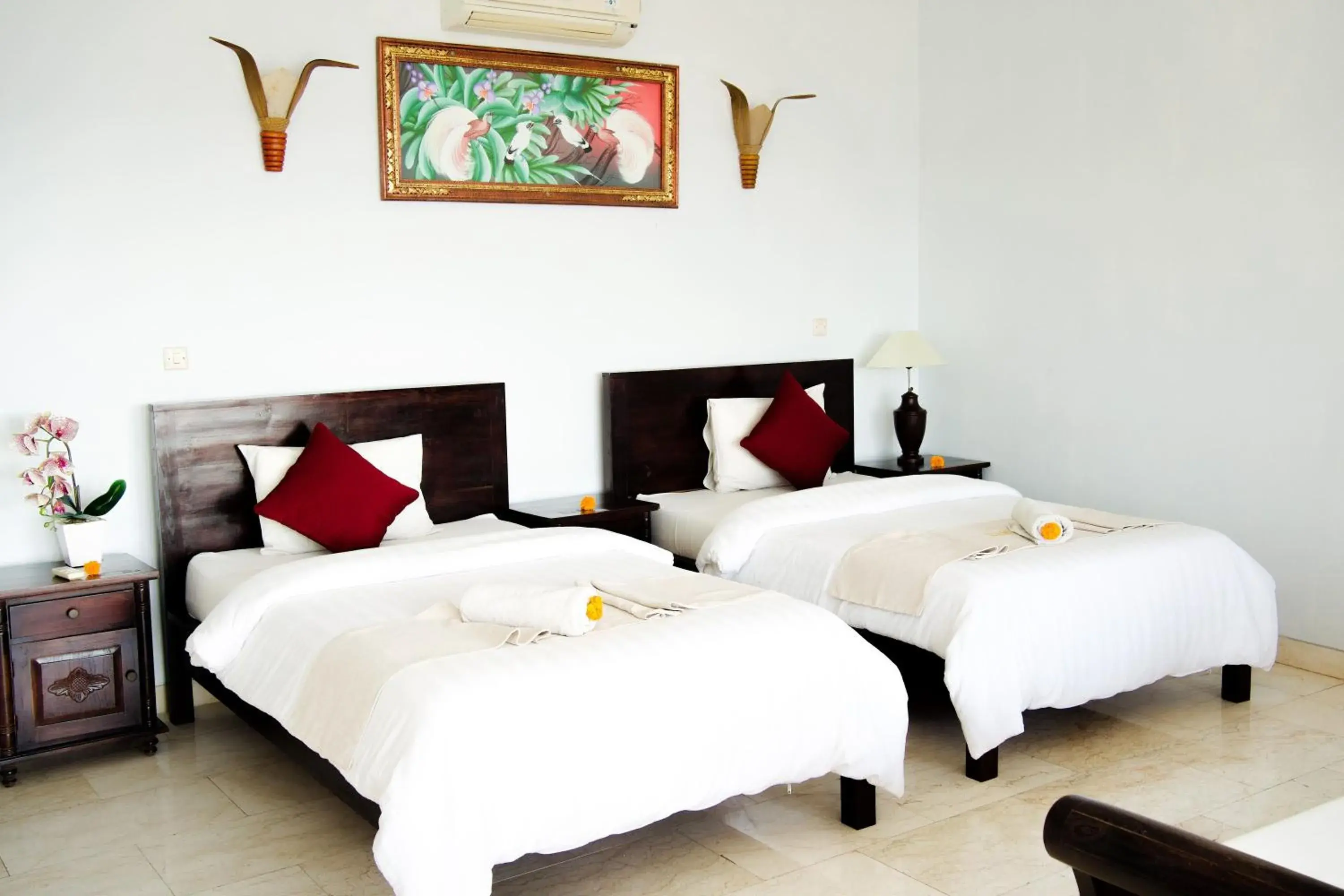 Superior Twin Room with Sea View in Alam Bali Beach Resort Superior Twin Room with Sea View in Alam Bali Beach Resort