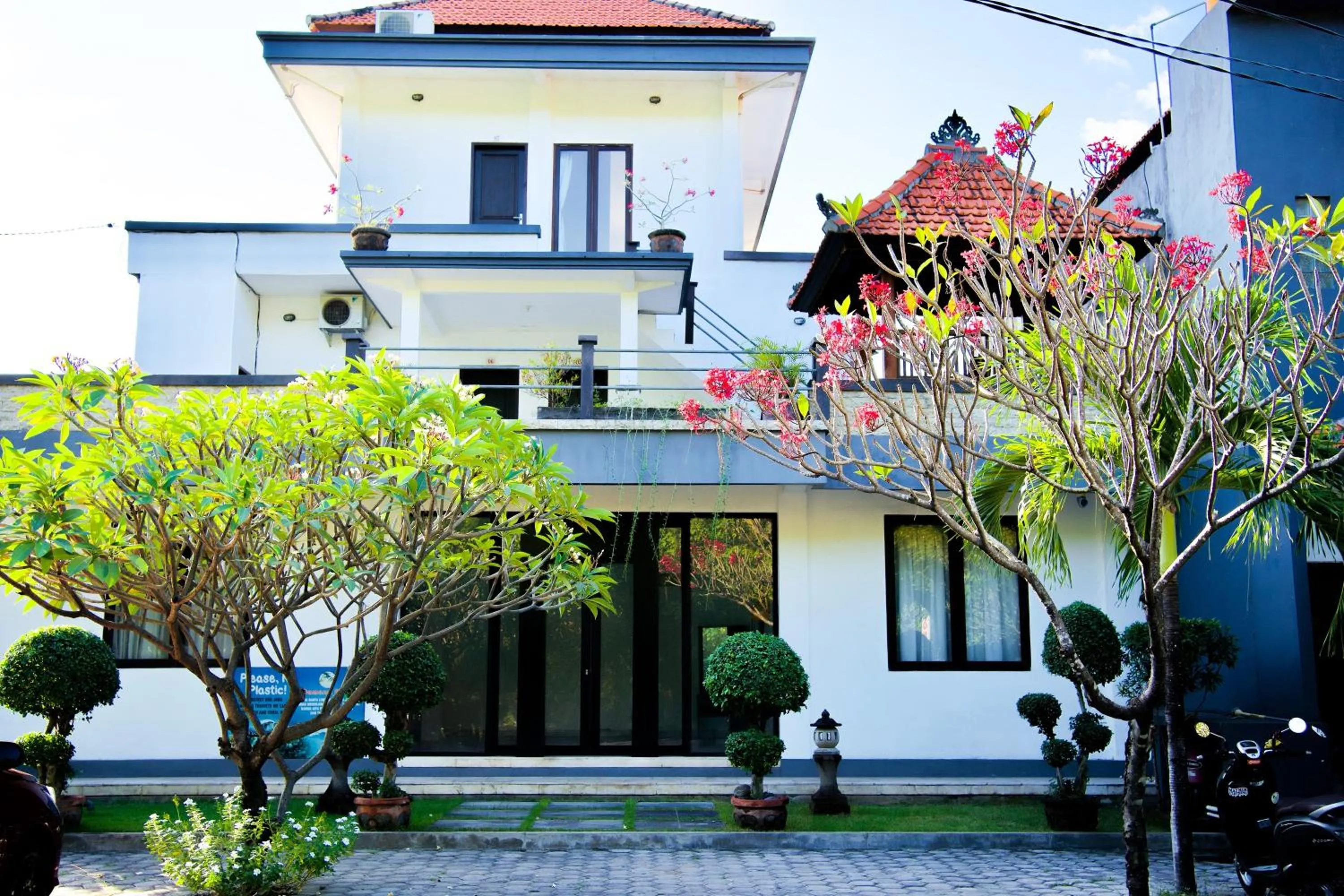Facade/entrance in Alam Bali Beach Resort