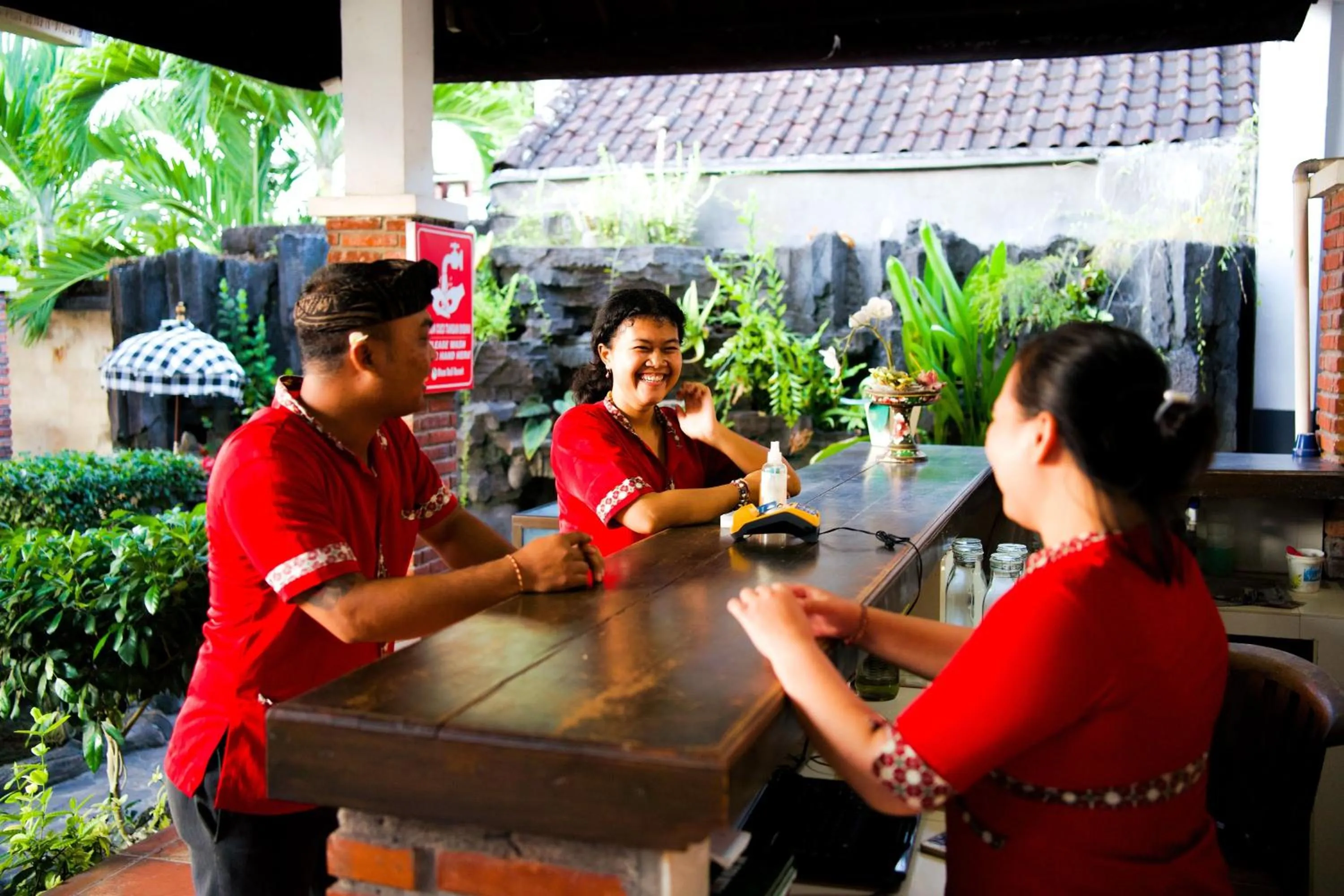 Staff in Alam Bali Beach Resort