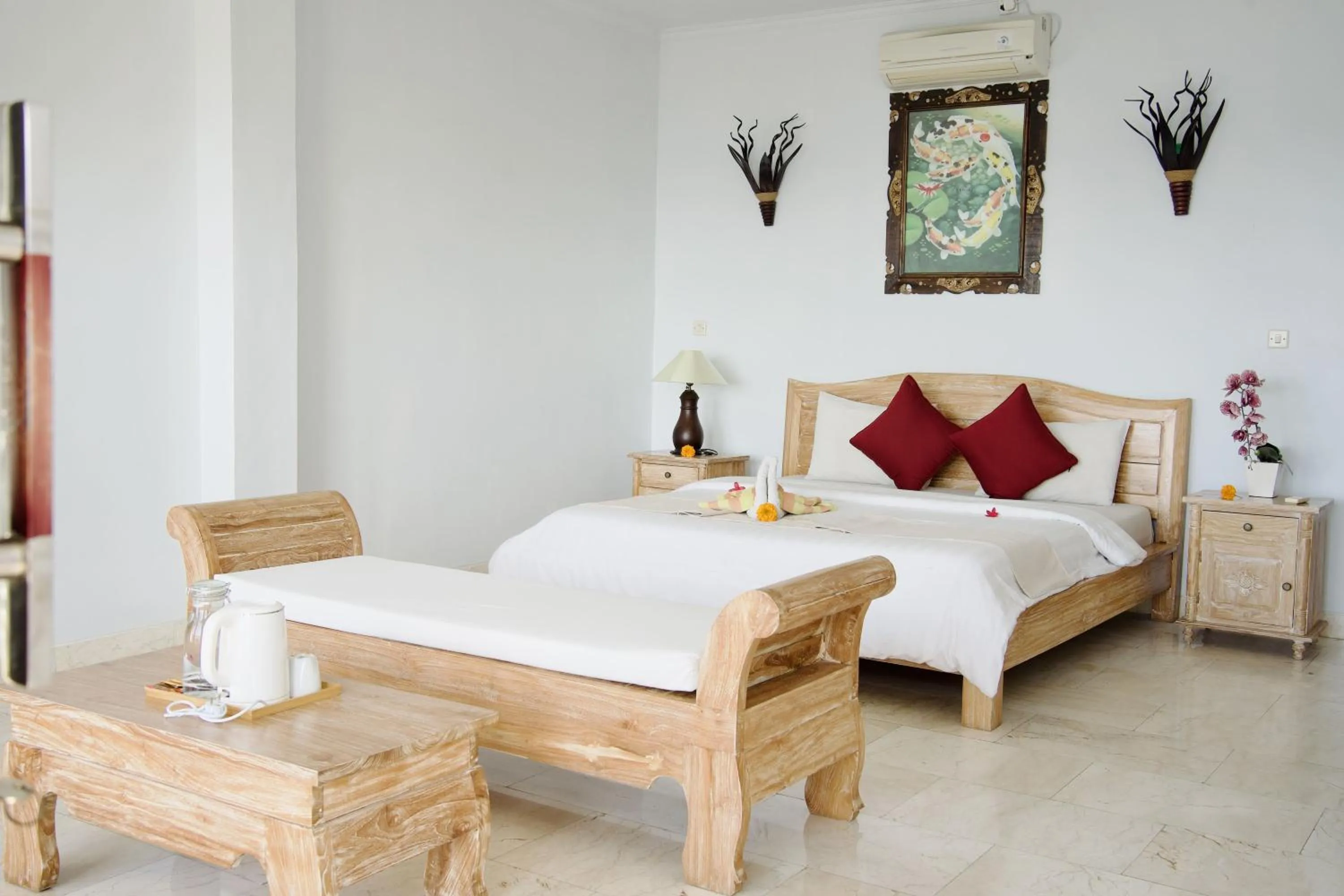 Photo of the whole room, Bed in Alam Bali Beach Resort