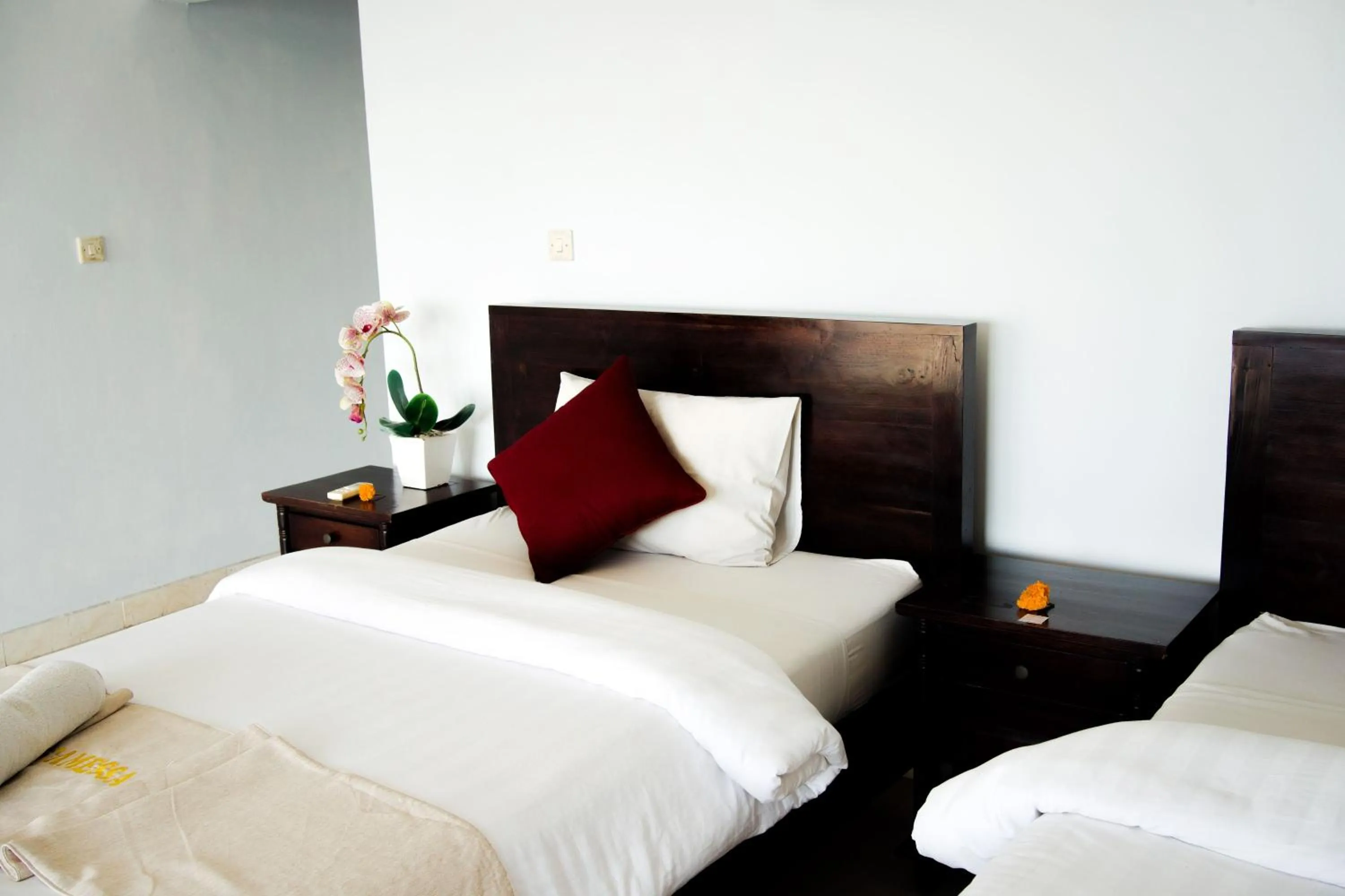 Bed in Alam Bali Beach Resort