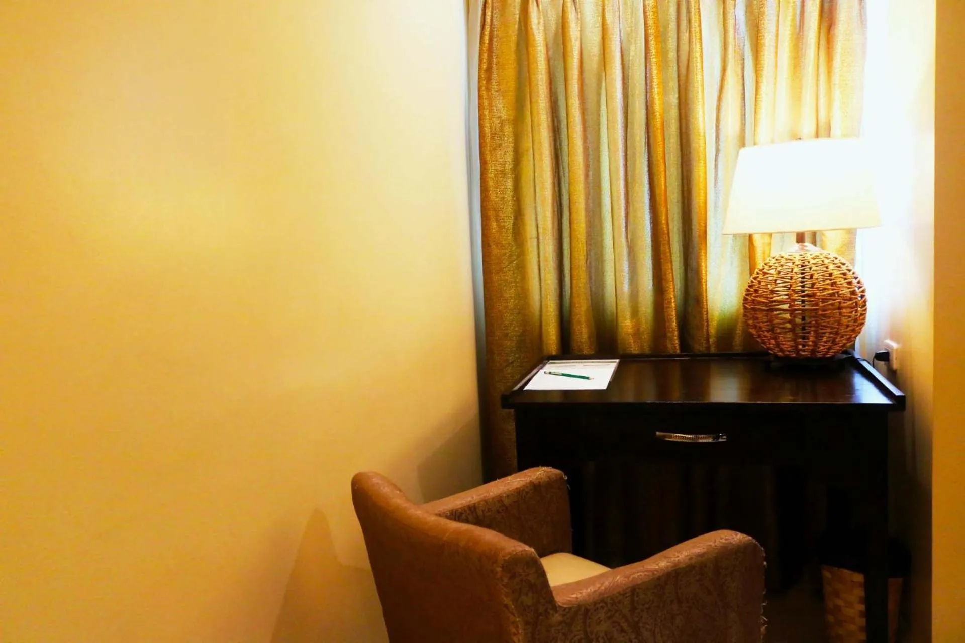 Seating Area in Palm Grass Hotel