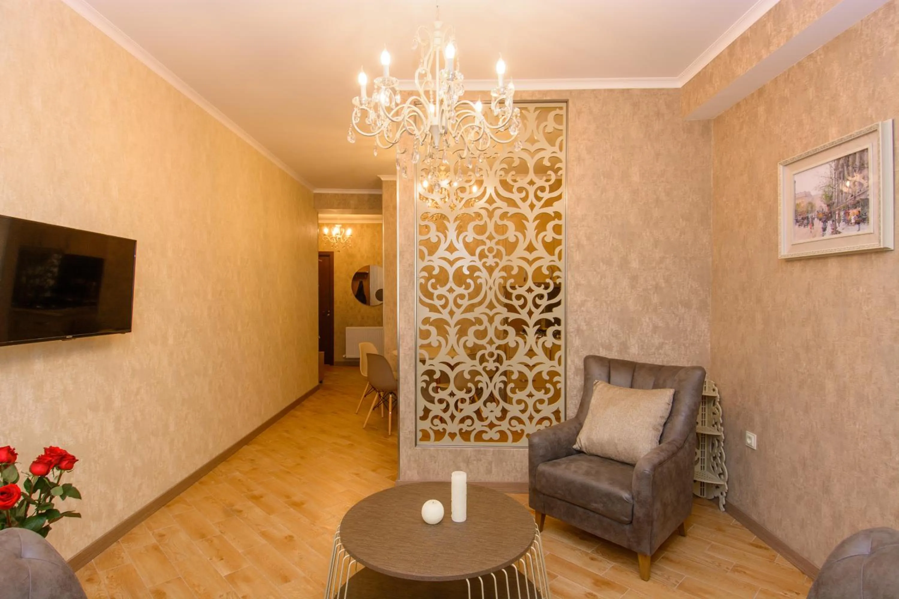 Living room in Dat Exx Apartments