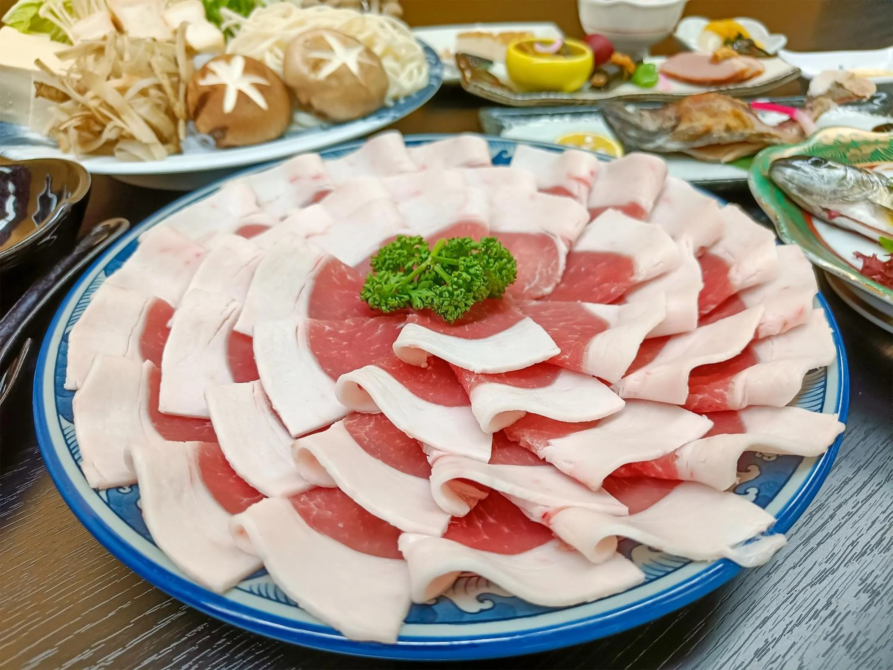 Dinner in Hotel Nosegawa