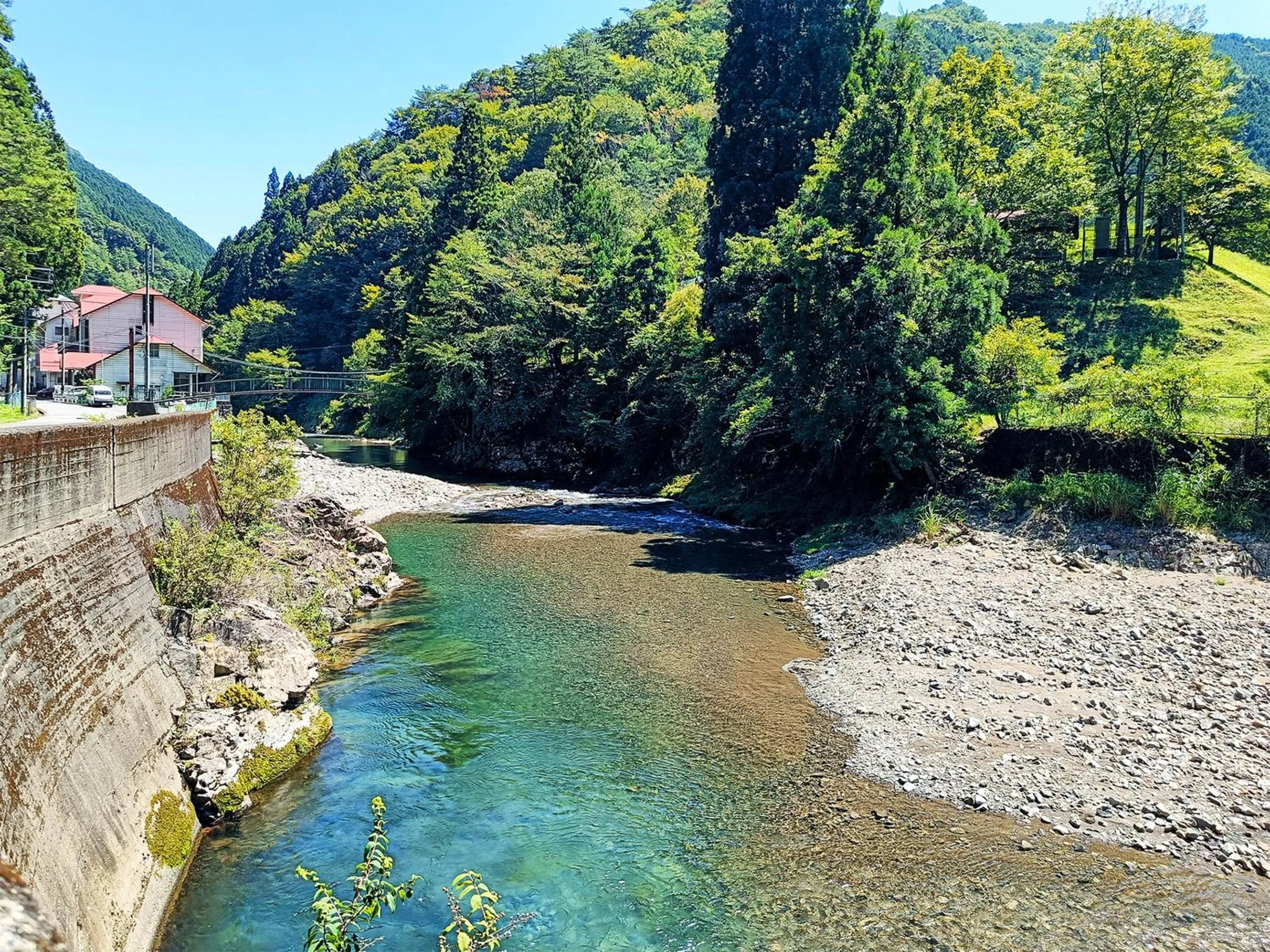 River view in Hotel Nosegawa