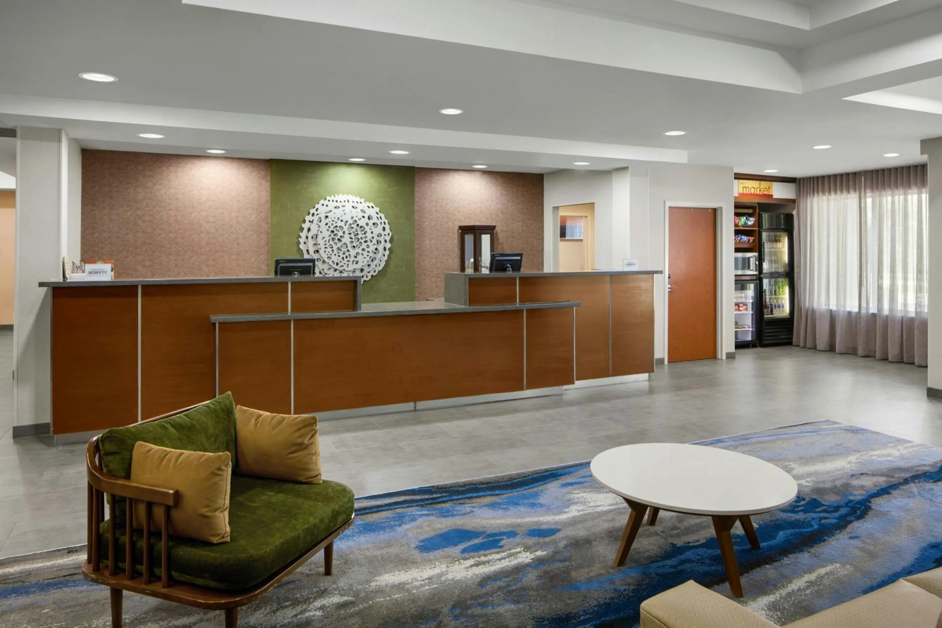 Lobby or reception in Fairfield Inn and Suites by Marriott South Boston