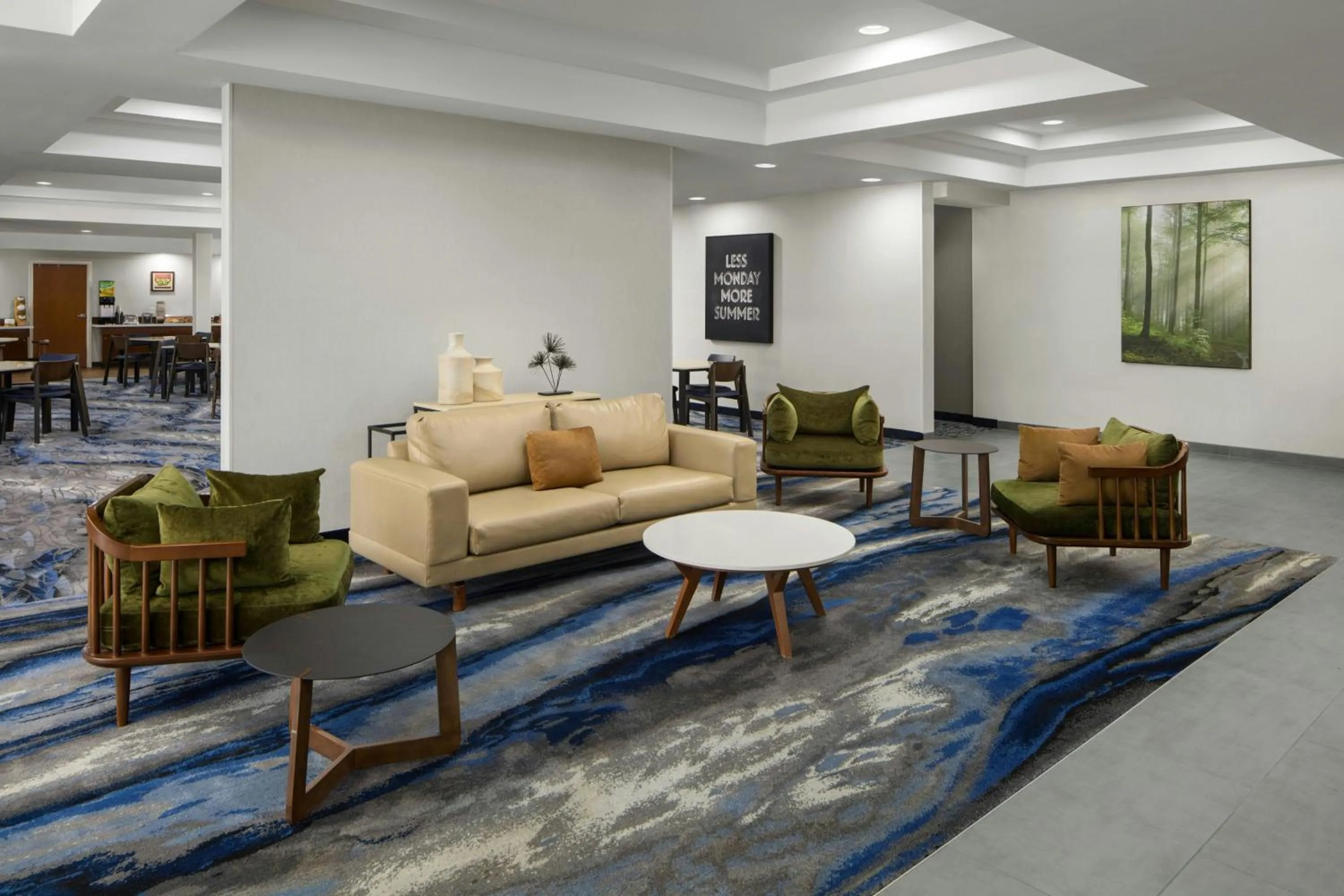 Lobby or reception in Fairfield Inn and Suites by Marriott South Boston