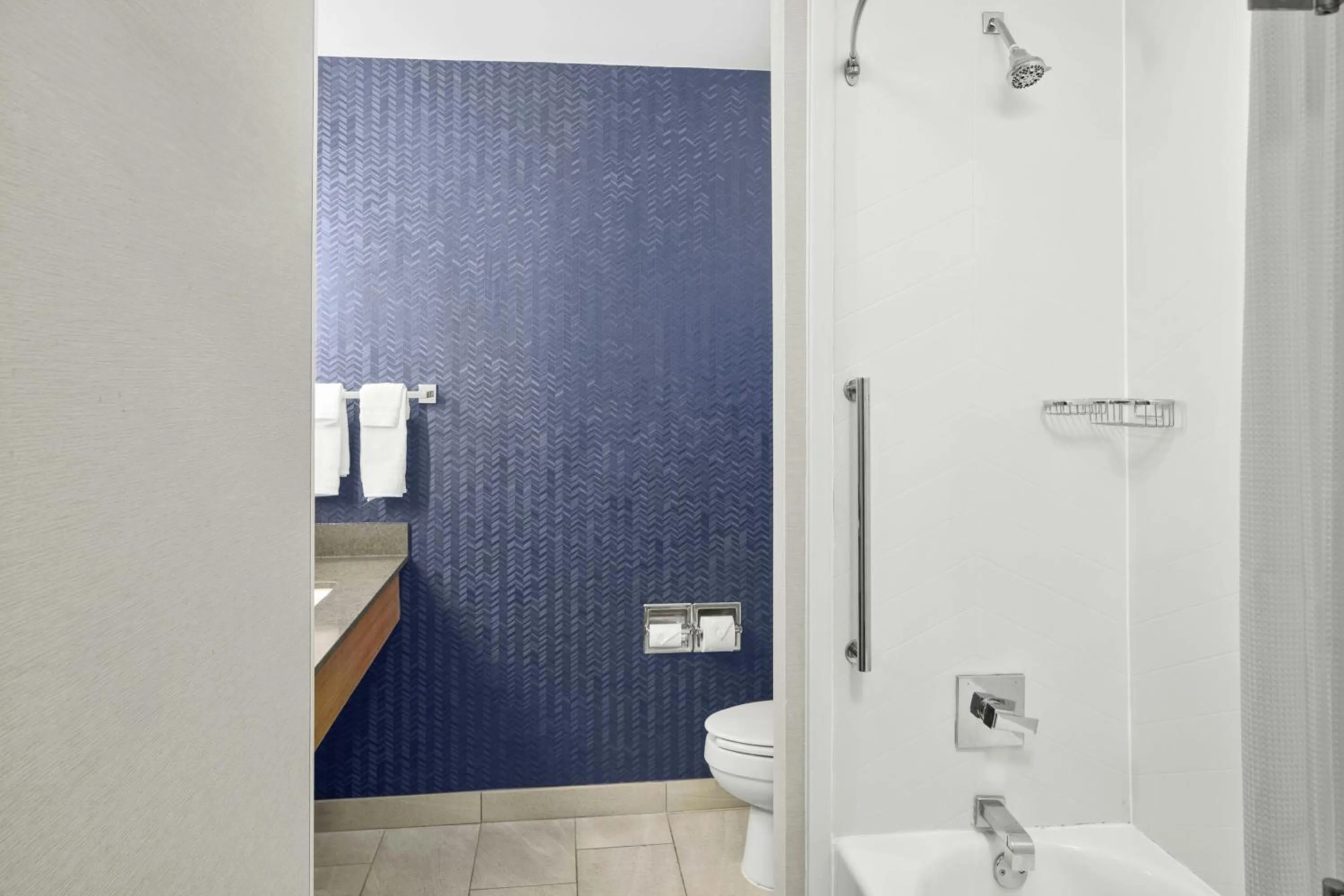 Bathroom in Fairfield Inn and Suites by Marriott South Boston