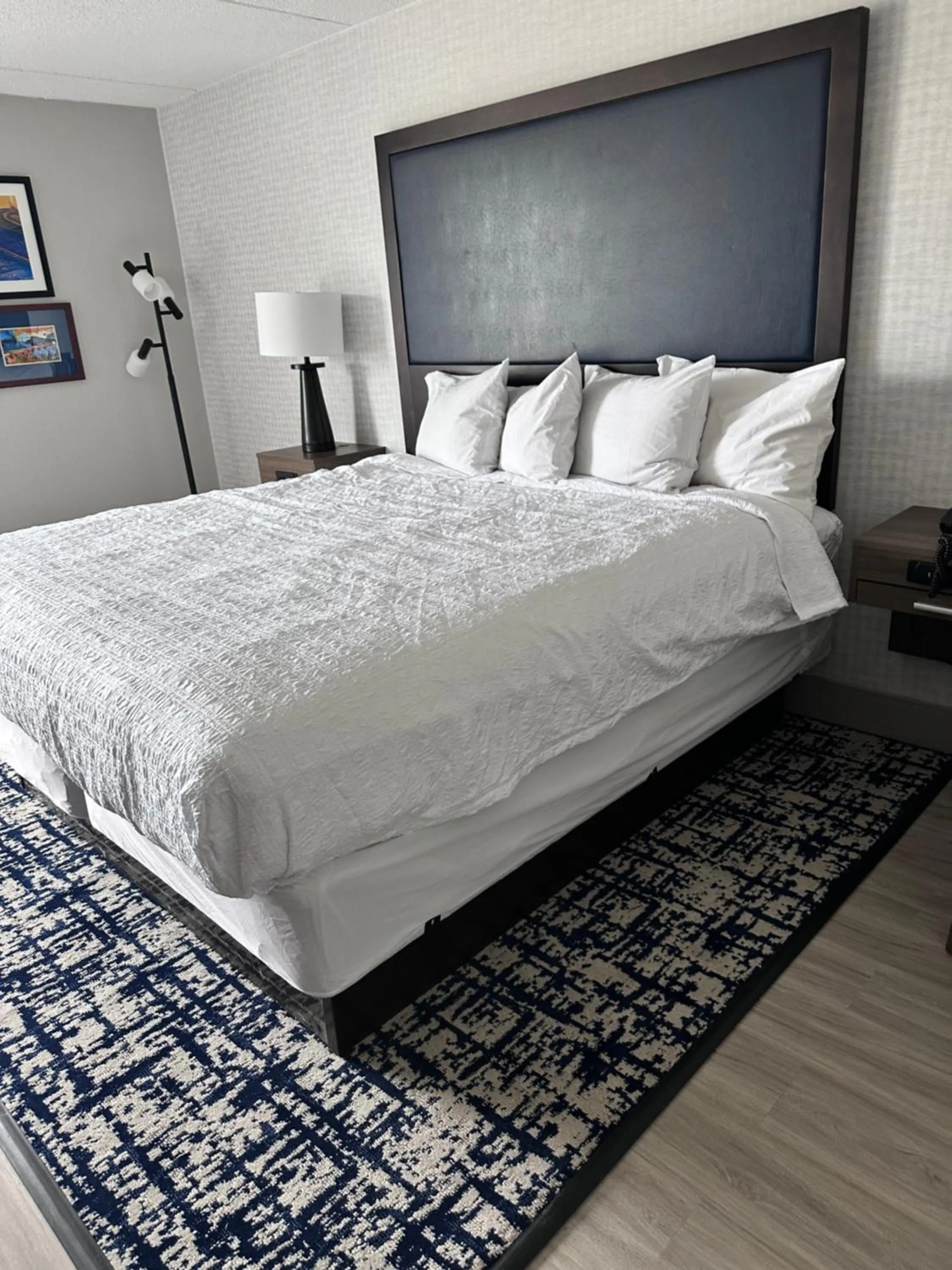 Bed in Hampton Inn Waycross