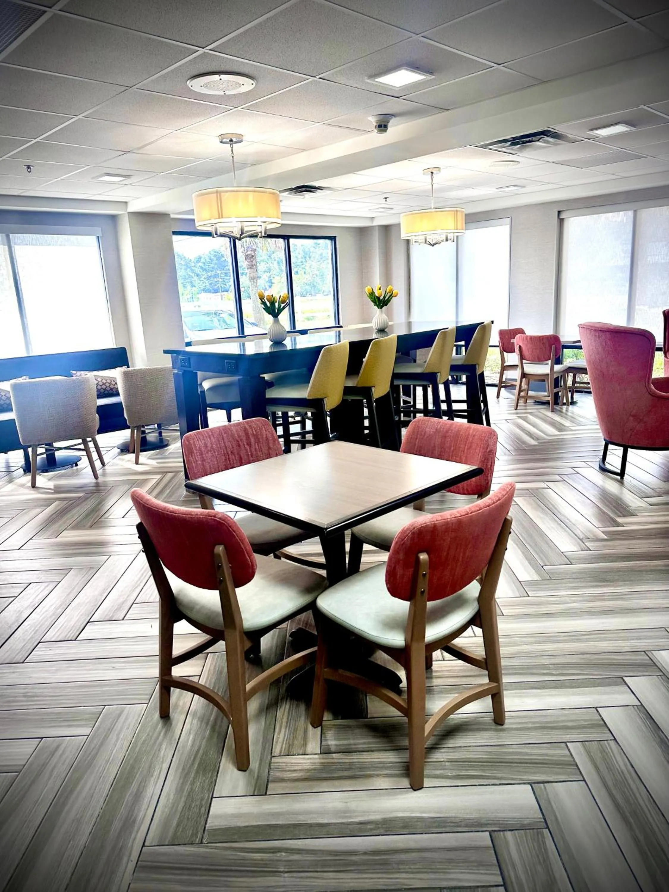 Lobby or reception in Hampton Inn Waycross