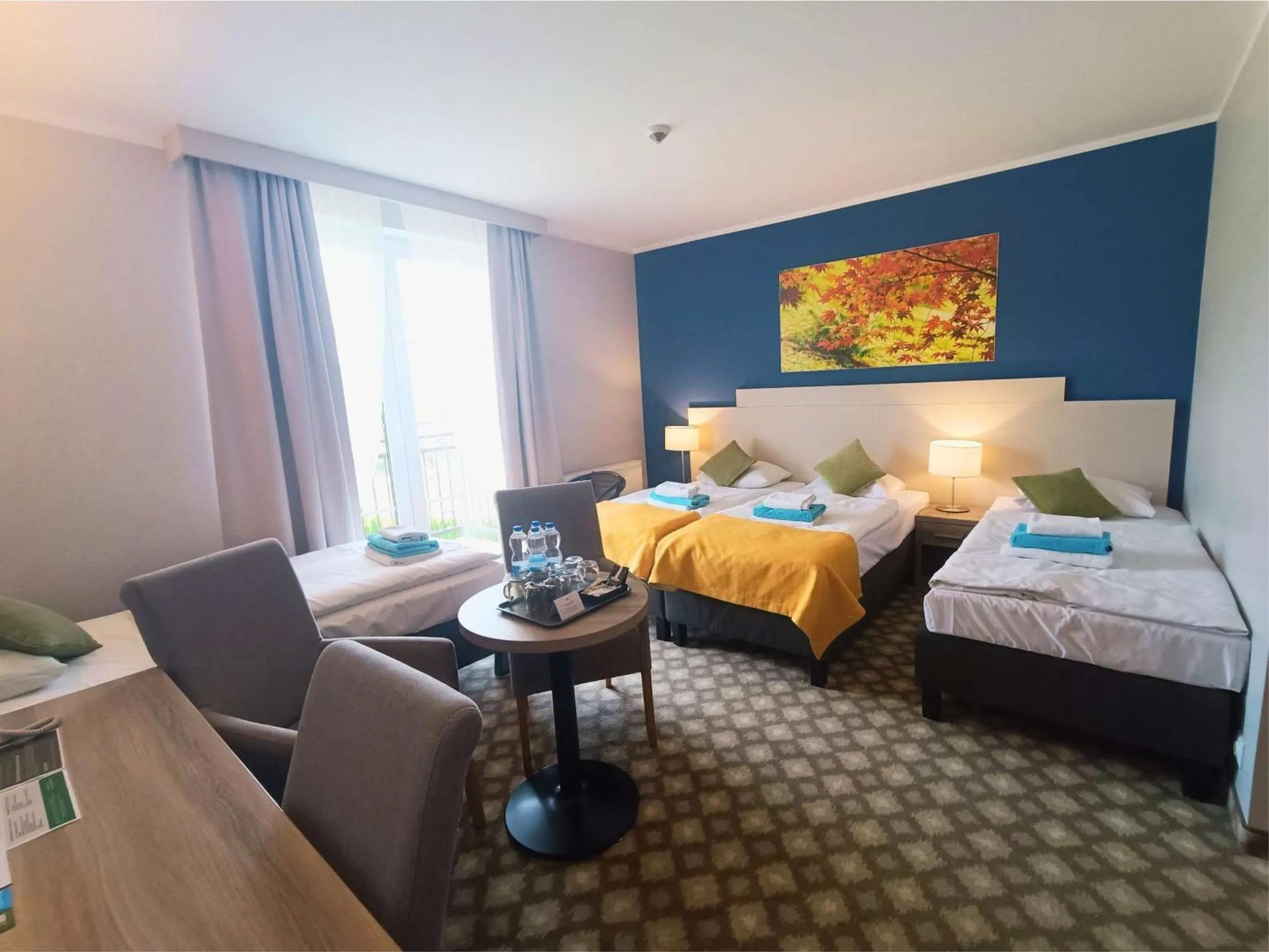 Bed in Hotel Nowy Zdrój - Centrum Zdrowia i Wypoczynku