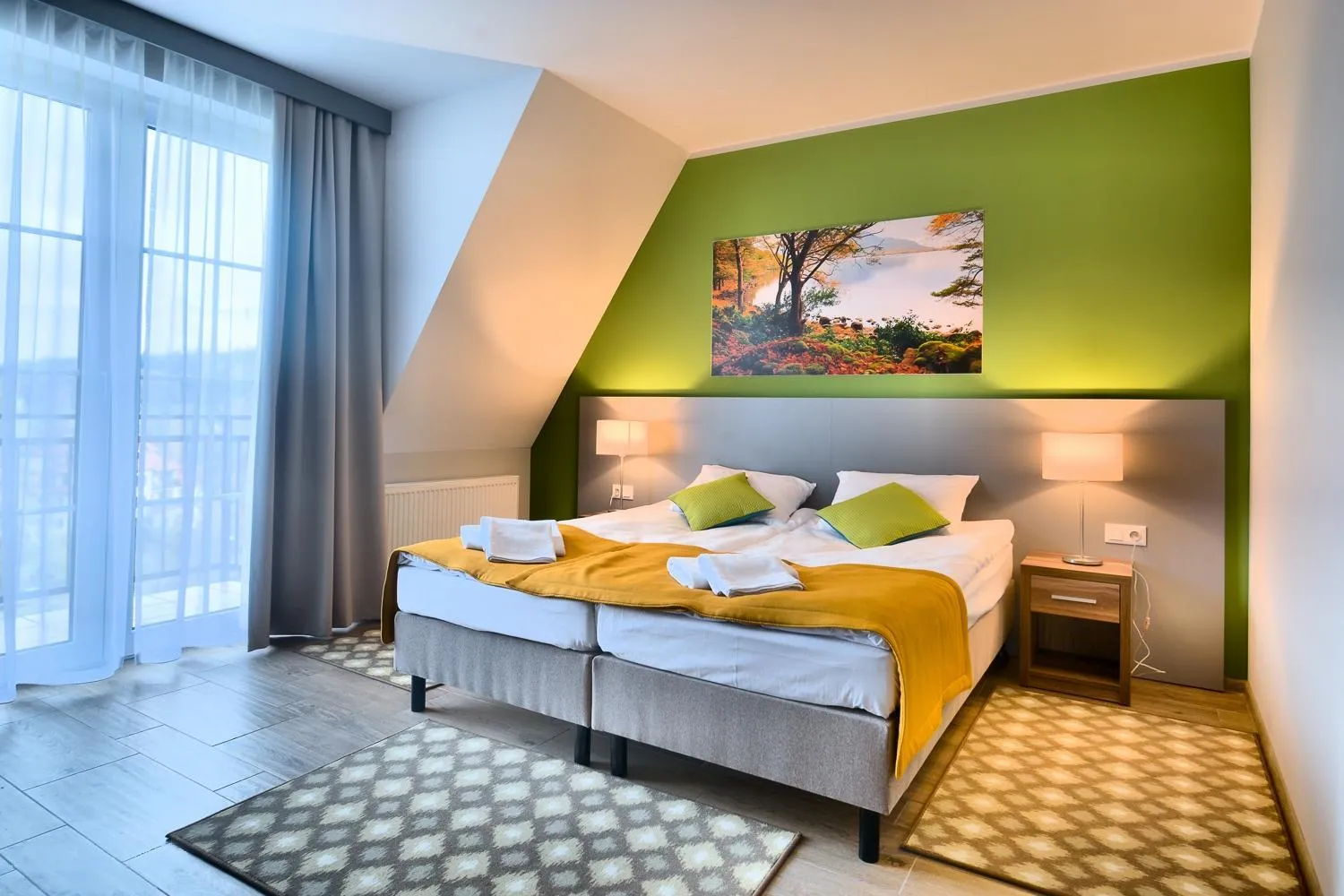 Bed in Hotel Nowy Zdrój - Centrum Zdrowia i Wypoczynku