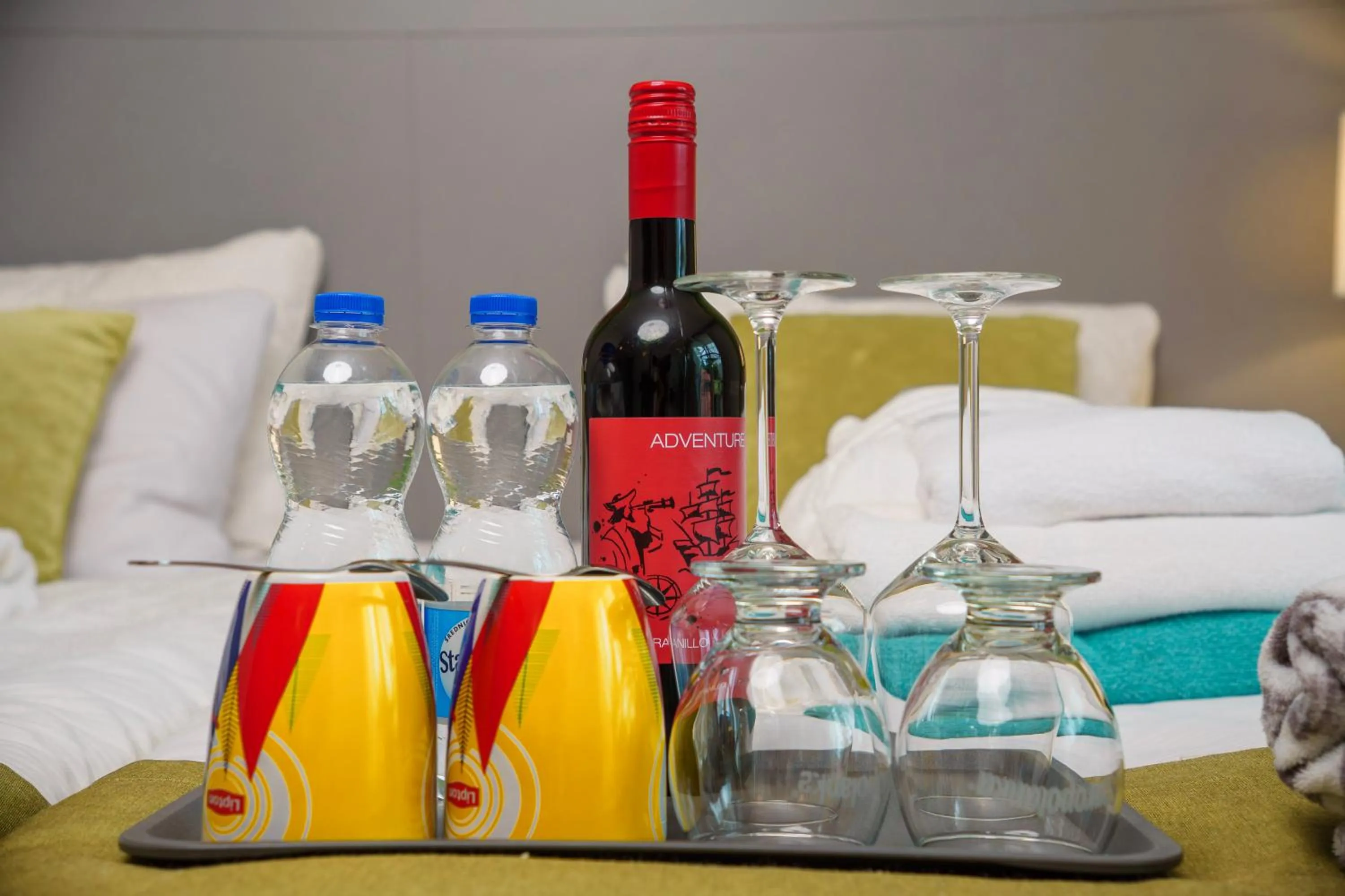 Drinks, Bed in Hotel Nowy Zdrój - Centrum Zdrowia i Wypoczynku