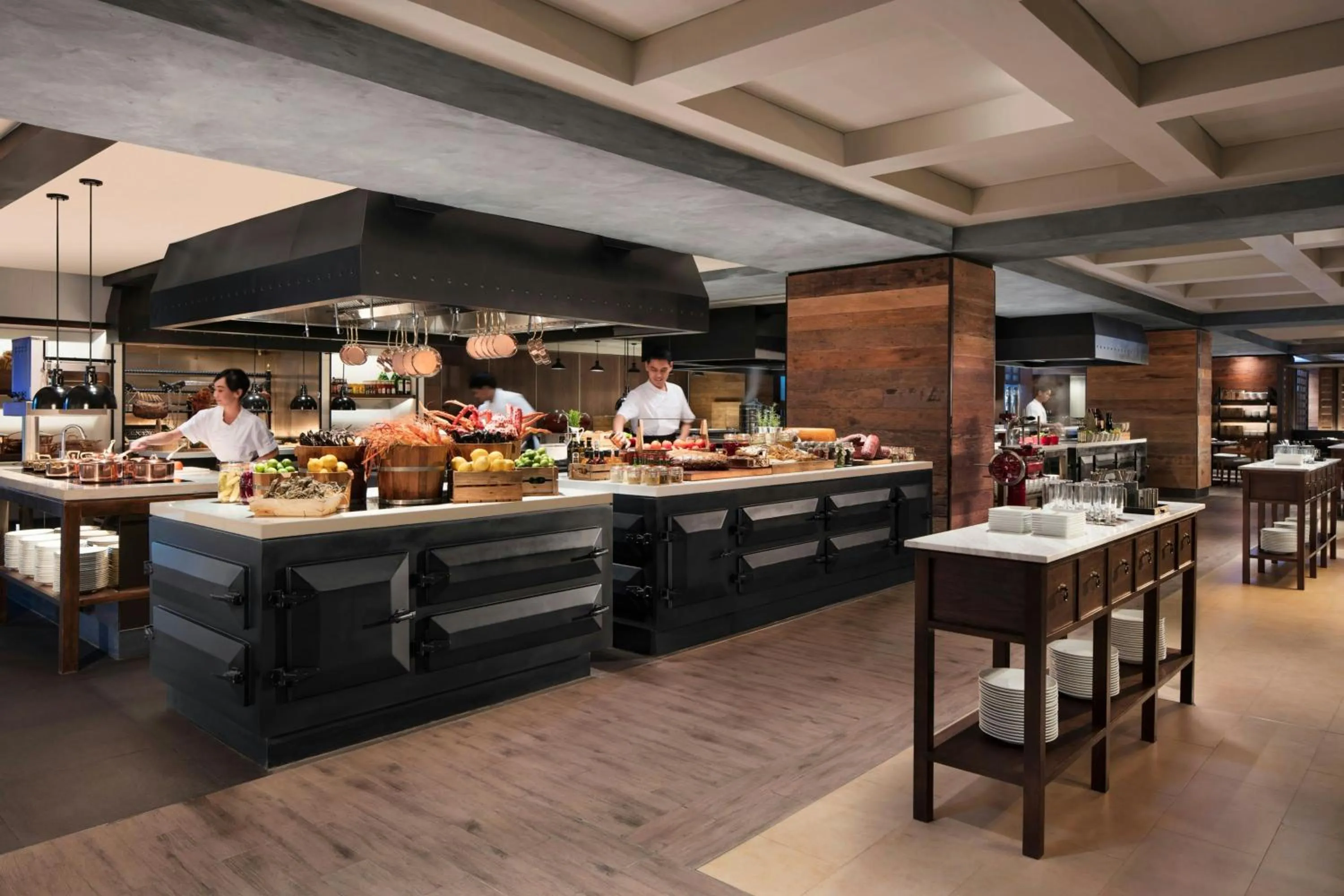 Breakfast in Bangkok Marriott Marquis Queens Park