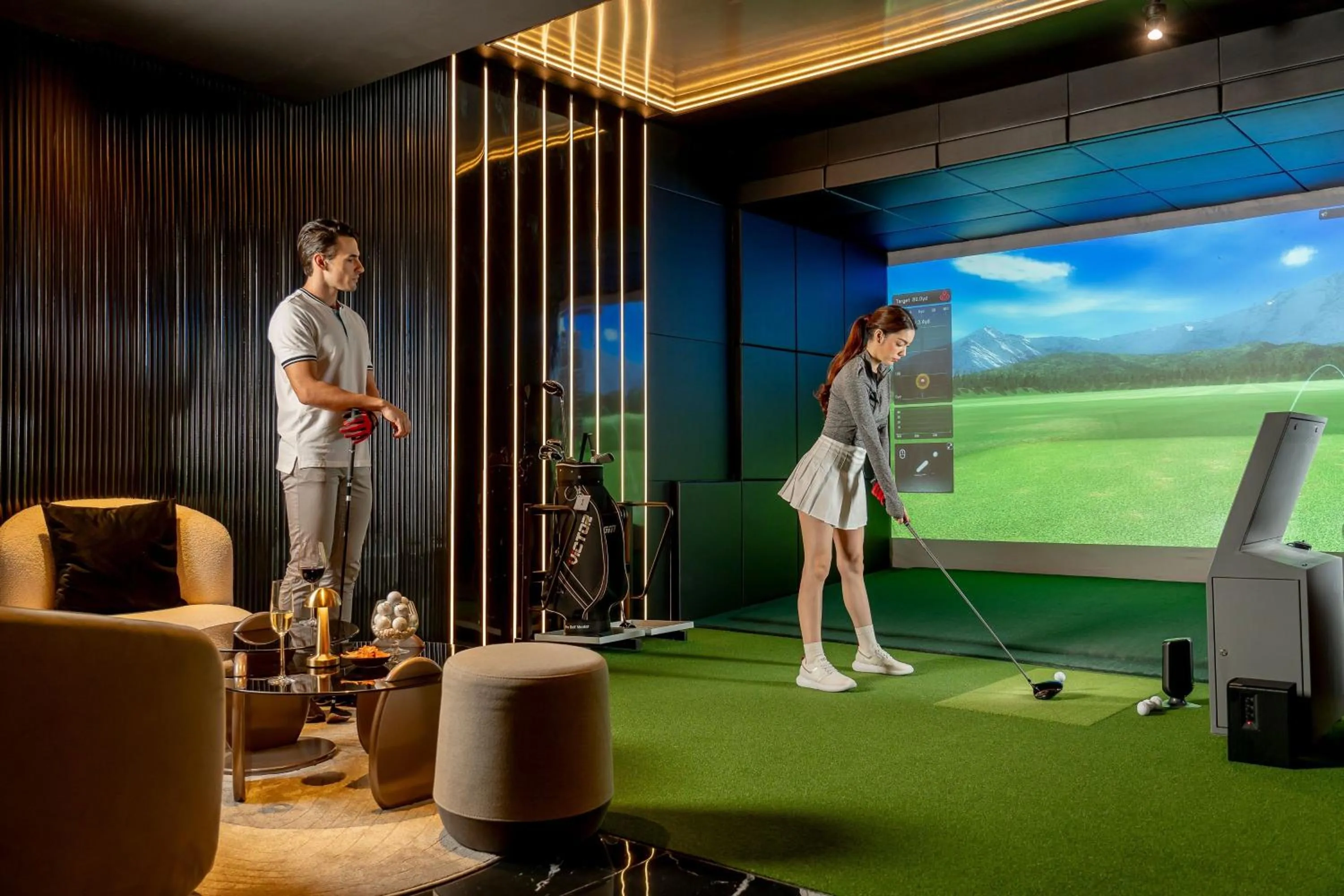 Lounge or bar in Bangkok Marriott Marquis Queens Park