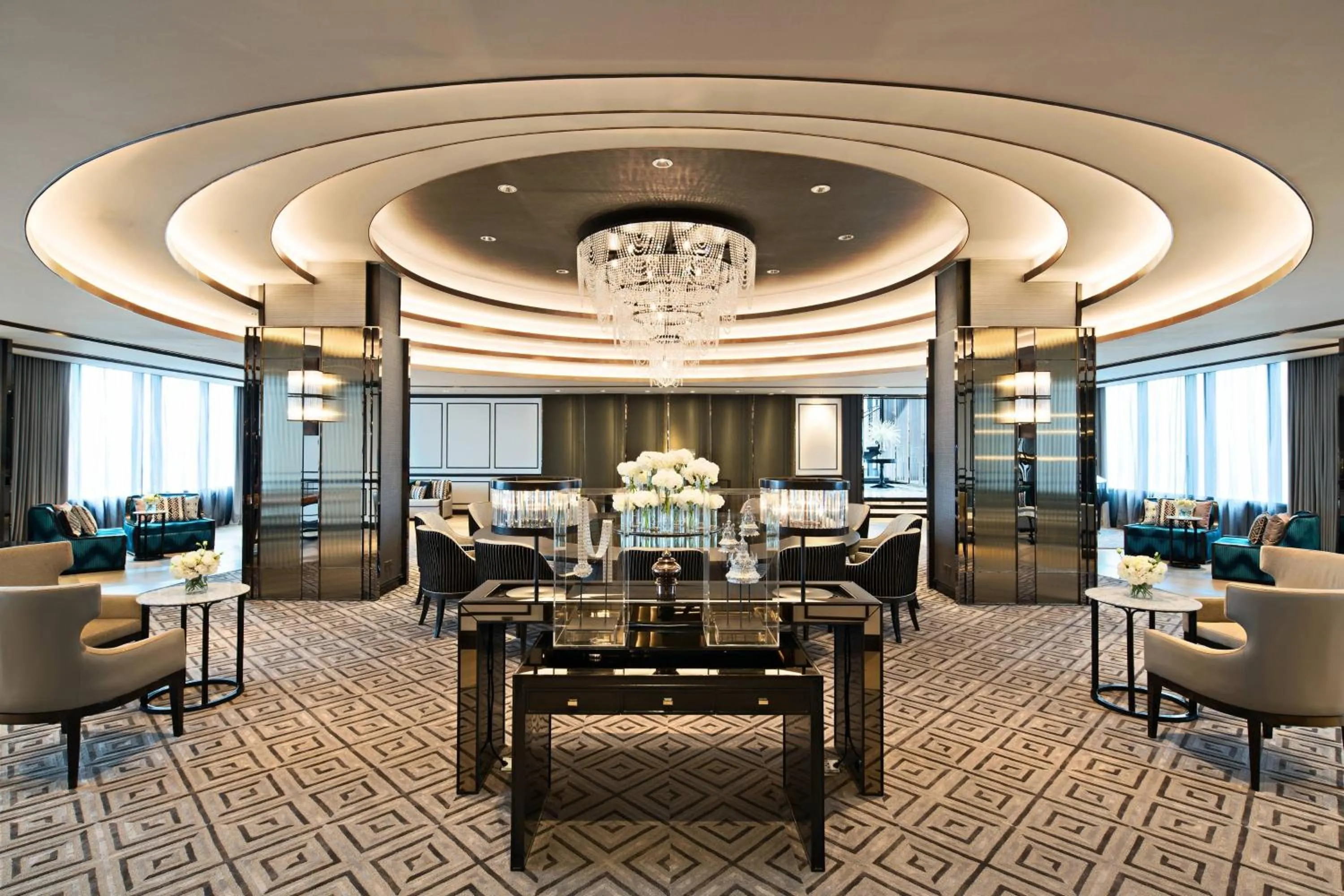 Living room in Bangkok Marriott Marquis Queens Park