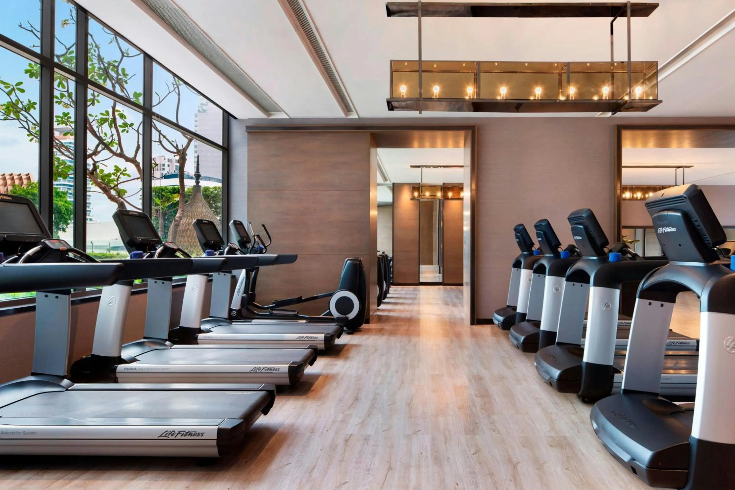 Fitness centre/facilities in Bangkok Marriott Marquis Queens Park
