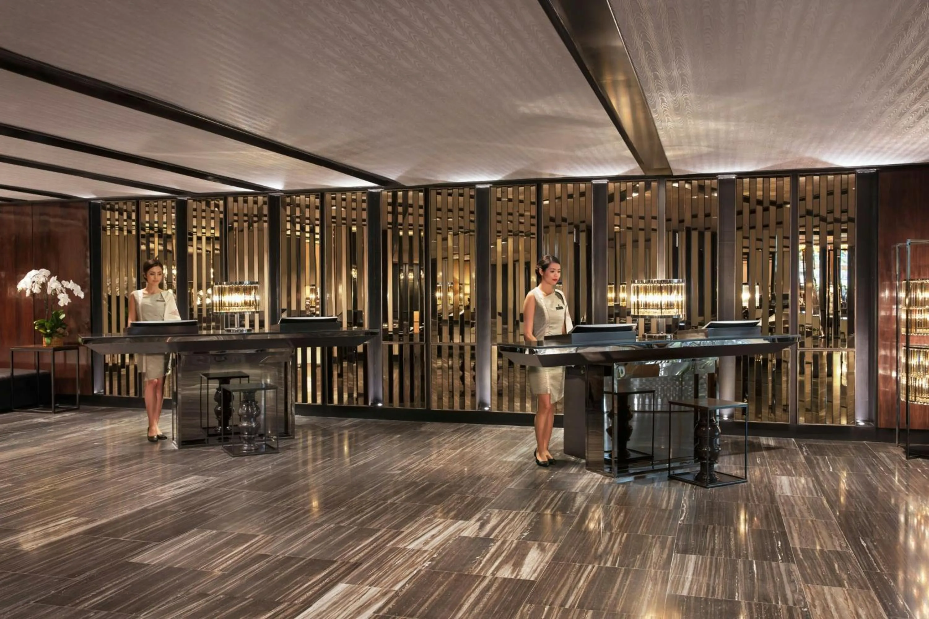 Lobby or reception in Bangkok Marriott Marquis Queens Park