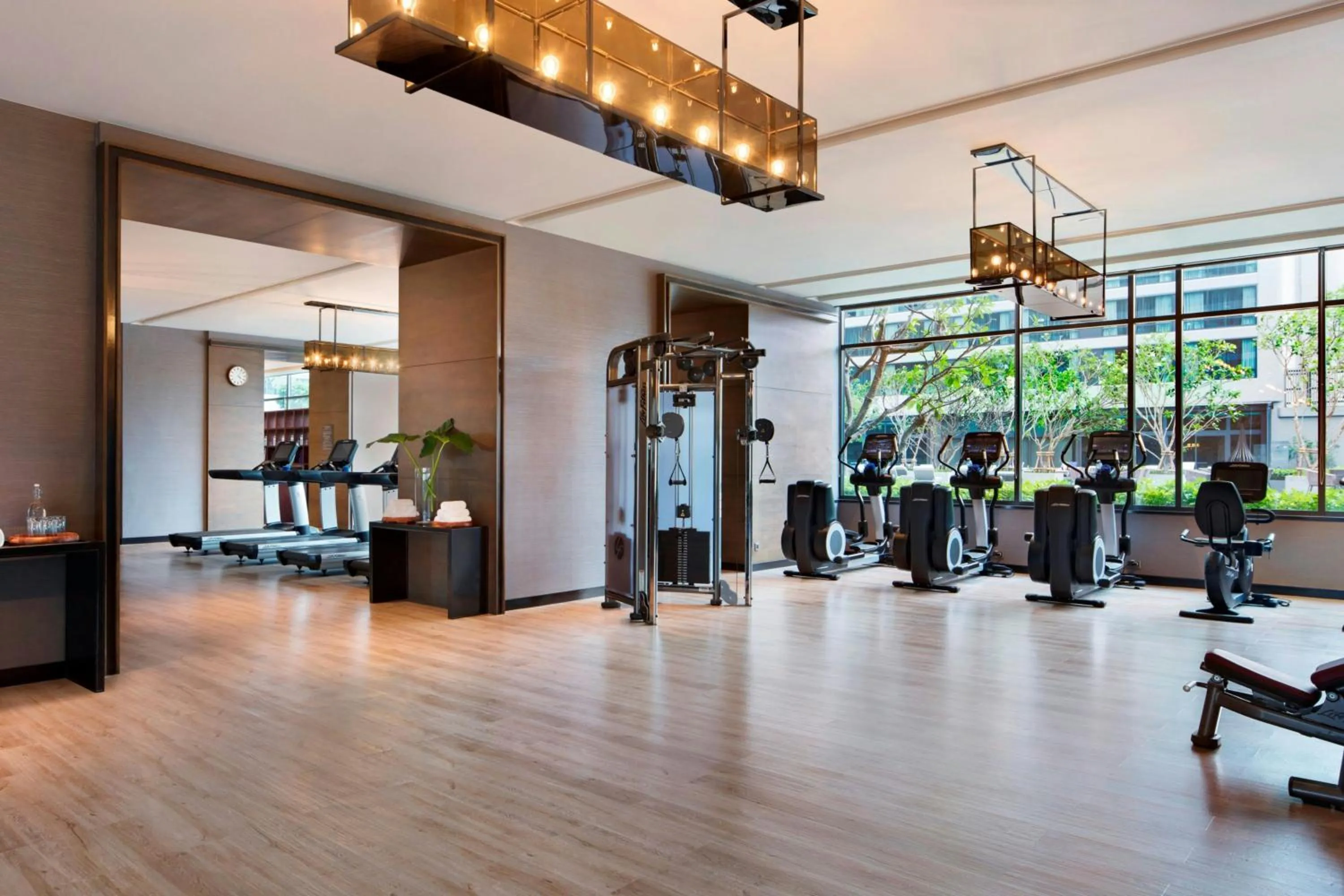 Fitness centre/facilities in Bangkok Marriott Marquis Queens Park