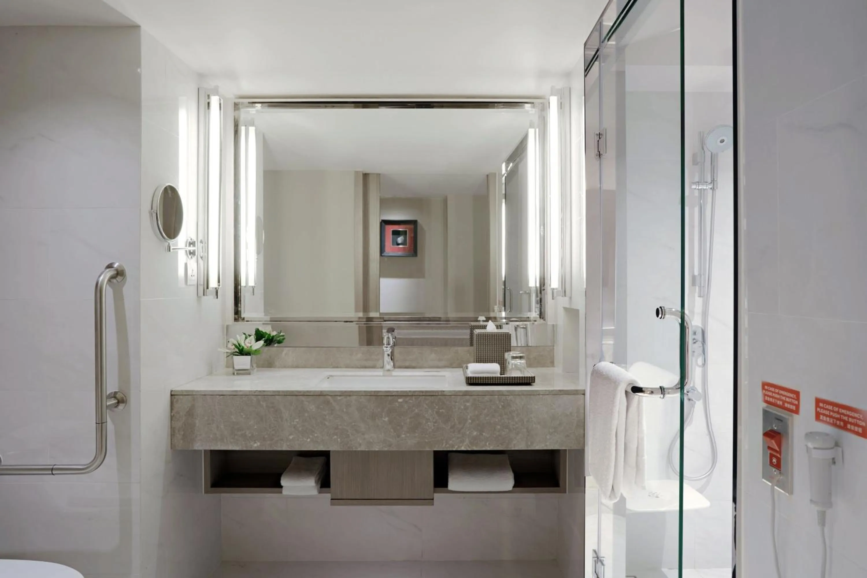 Bathroom in Bangkok Marriott Marquis Queens Park