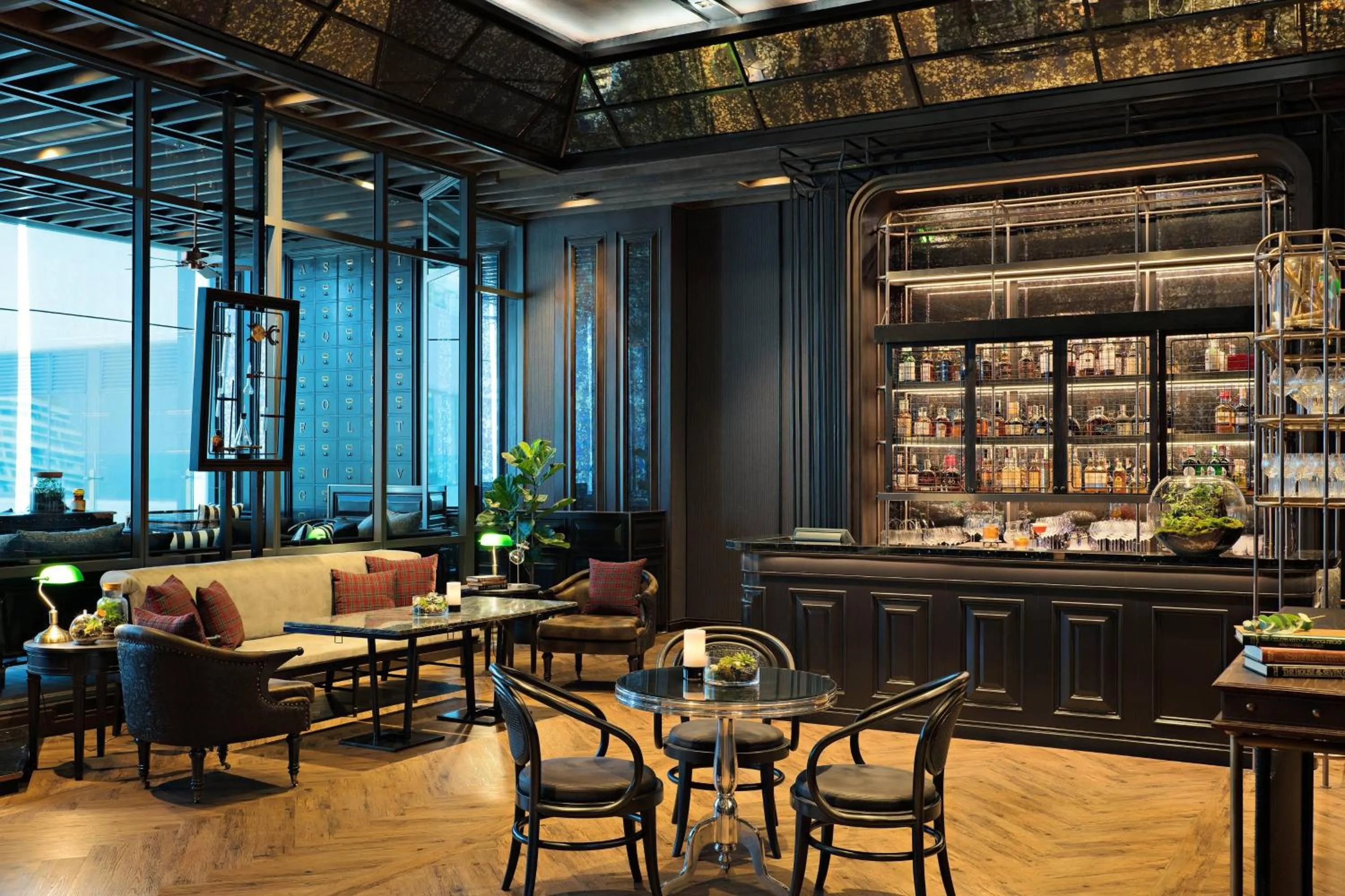 Lounge or bar in Bangkok Marriott Marquis Queens Park