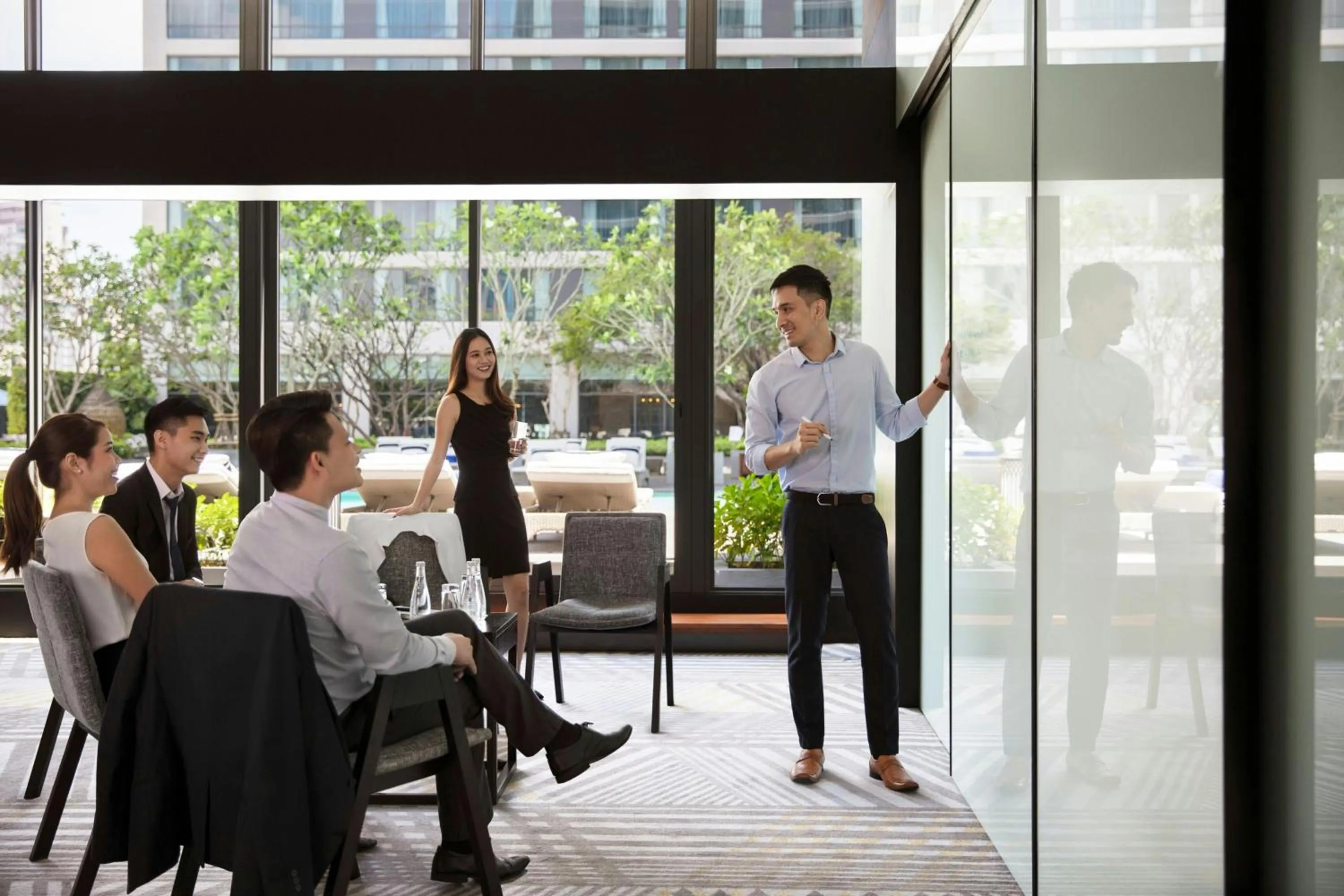 Meeting/conference room in Bangkok Marriott Marquis Queens Park