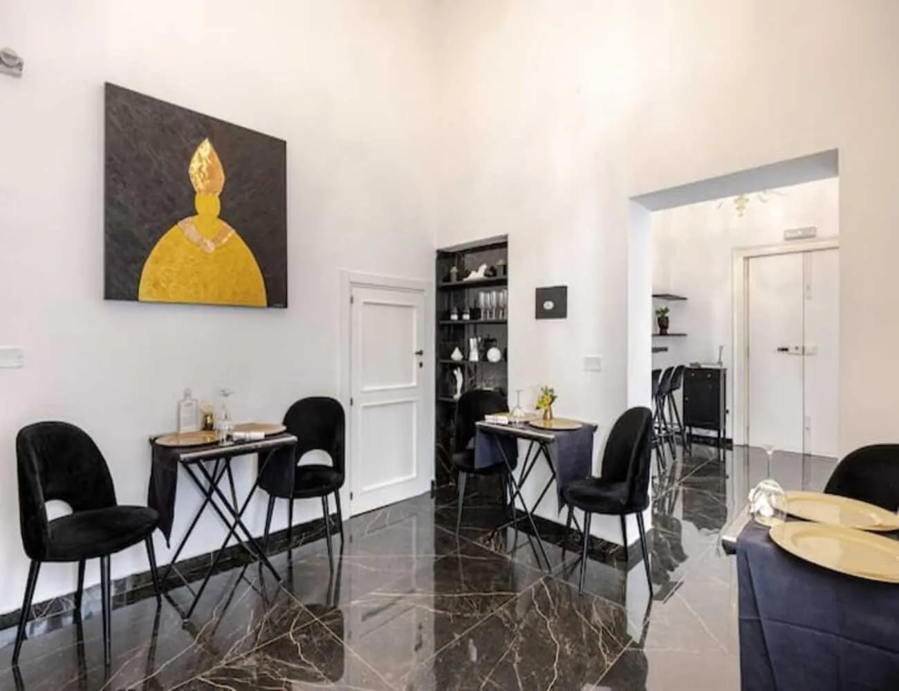 Kitchen or kitchenette in I Colori di Napoli